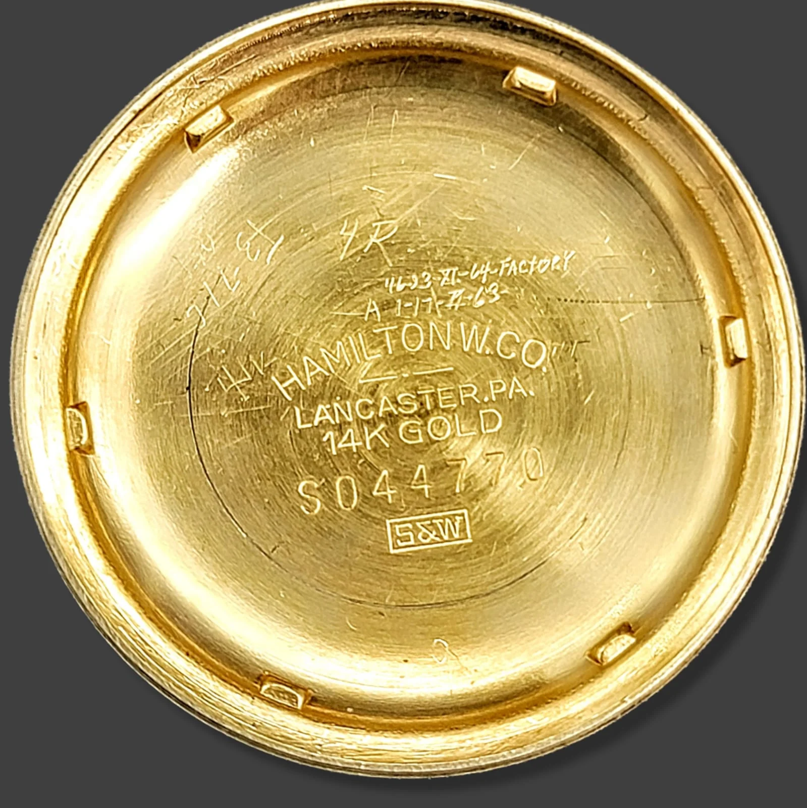 HAMILTON Electric 505 "Van Horn" Watch 14K GOLD - Image 10