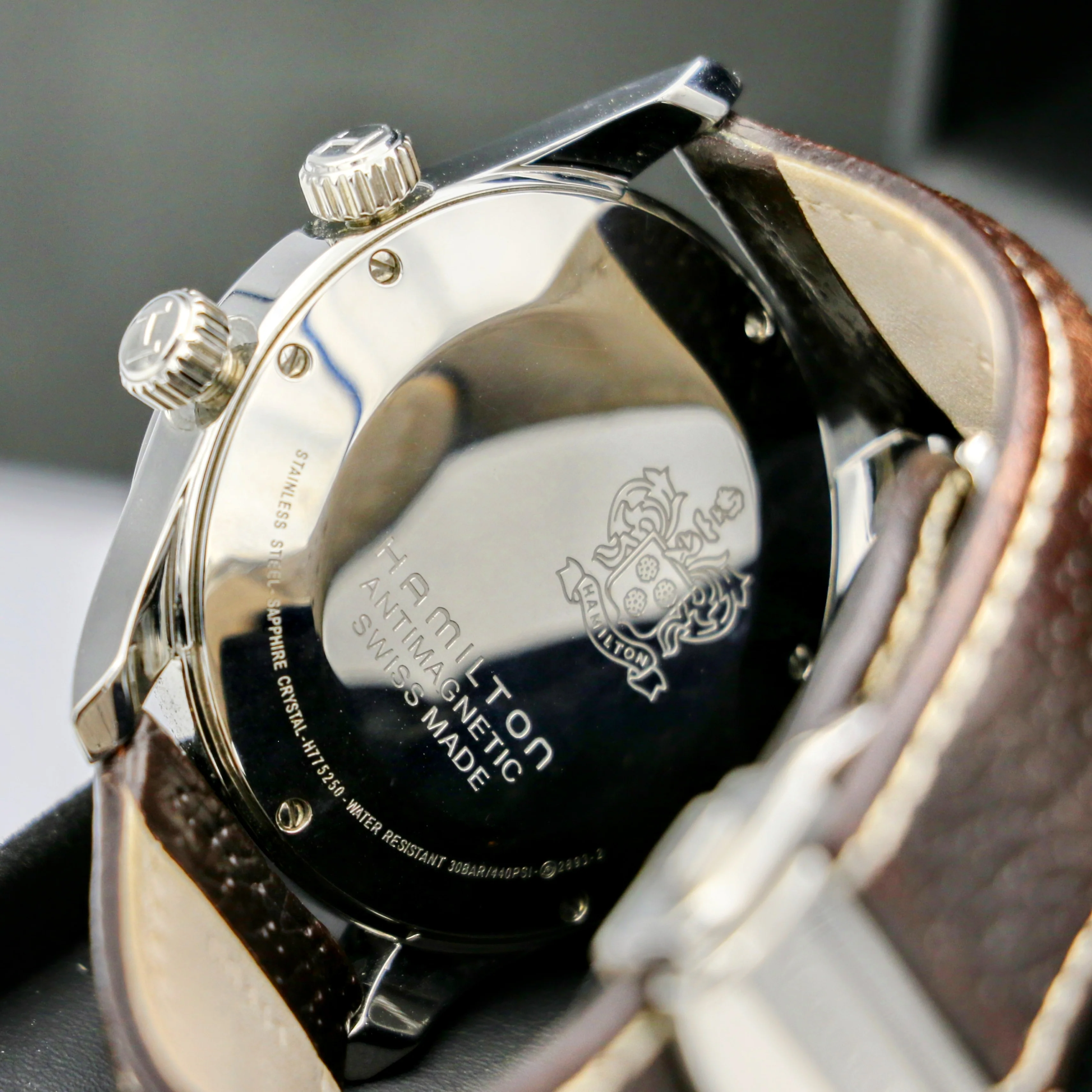 HAMILTON Khaki Skymaster Pilot GMT Automatic Wristwatch Swiss Original Box - Image 10