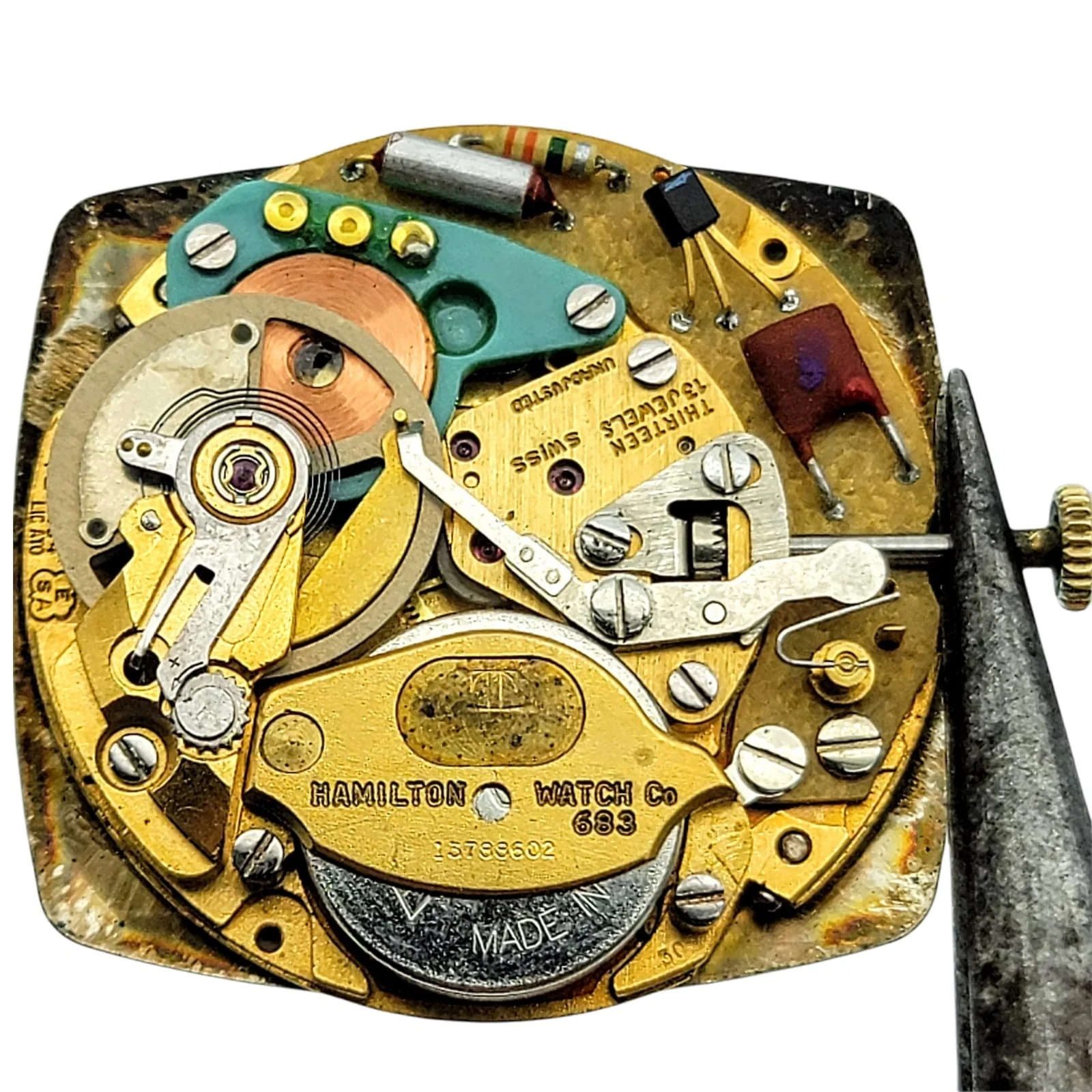 HAMILTON Masterpiece Electronic Watch Swiss Made Watch - Image 17