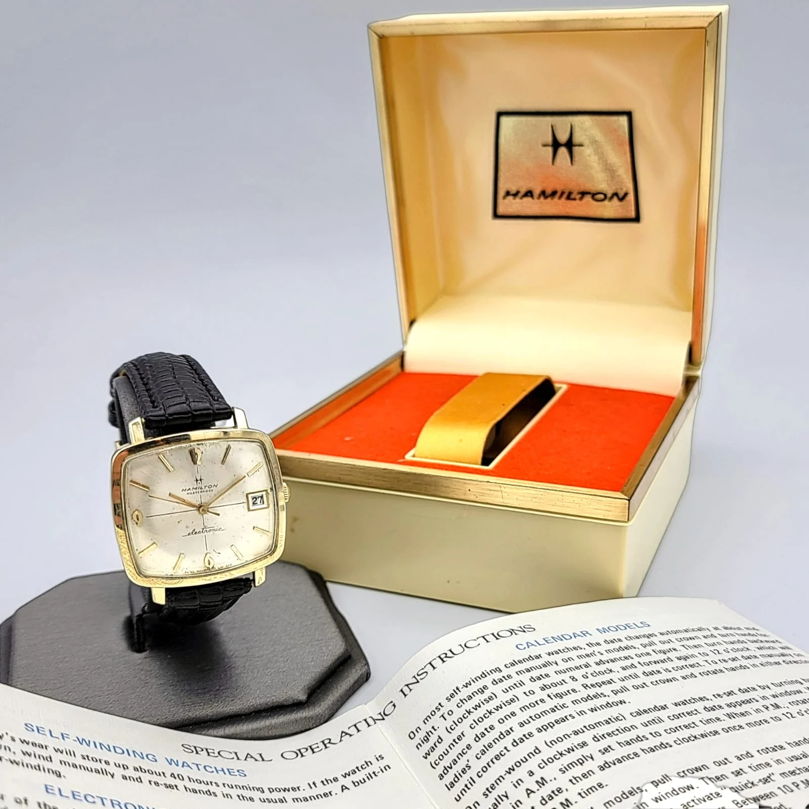 HAMILTON Masterpiece Electronic Watch Swiss Made Watch - Image 3