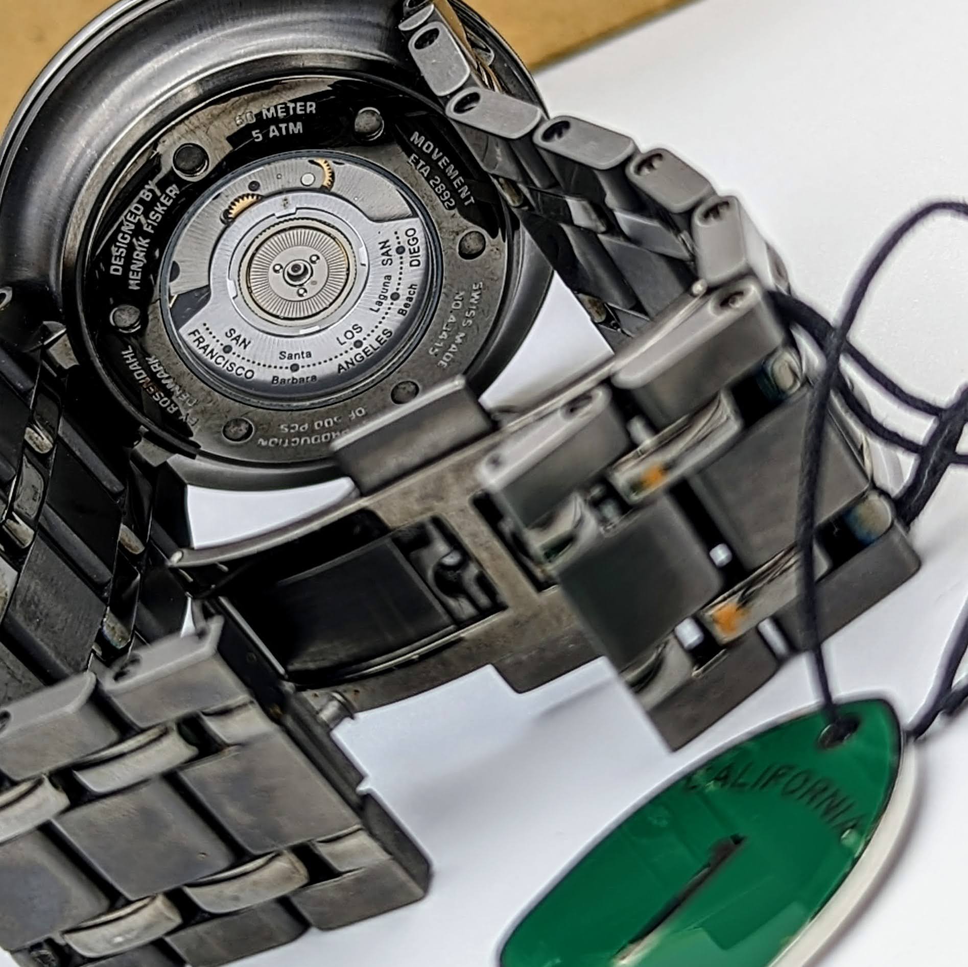 HENRIK FISKER PCH Wristwatch by Rosendahl Automatic Watch Box & Papers - Image 12