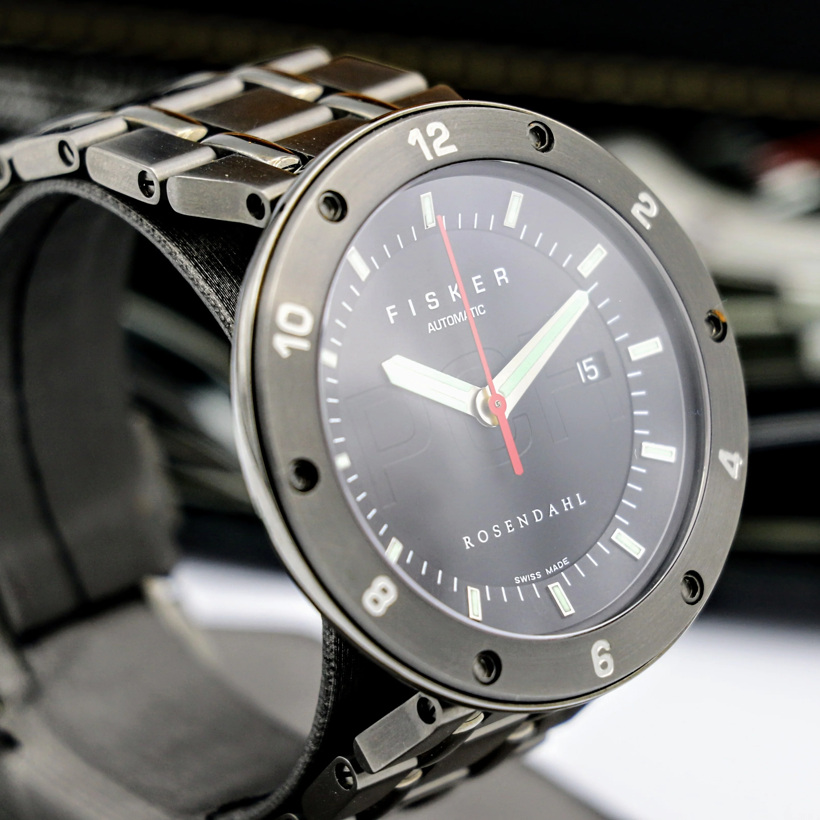 HENRIK FISKER PCH Wristwatch by Rosendahl Automatic Watch Box & Papers - Image 6