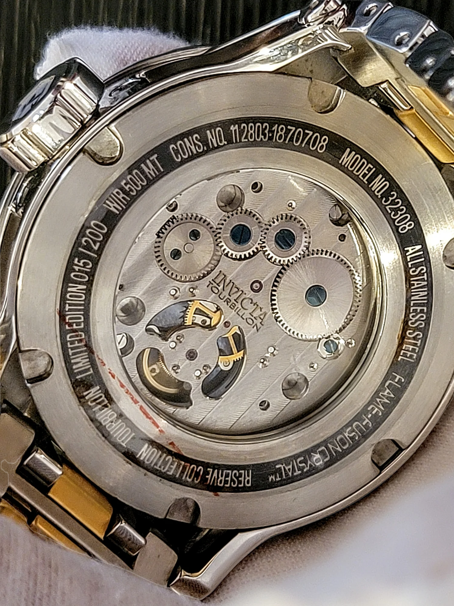 Invicta Subaqua TOURBILLON Limited Edition Mechanical Watch - Model 32308 - Image 14