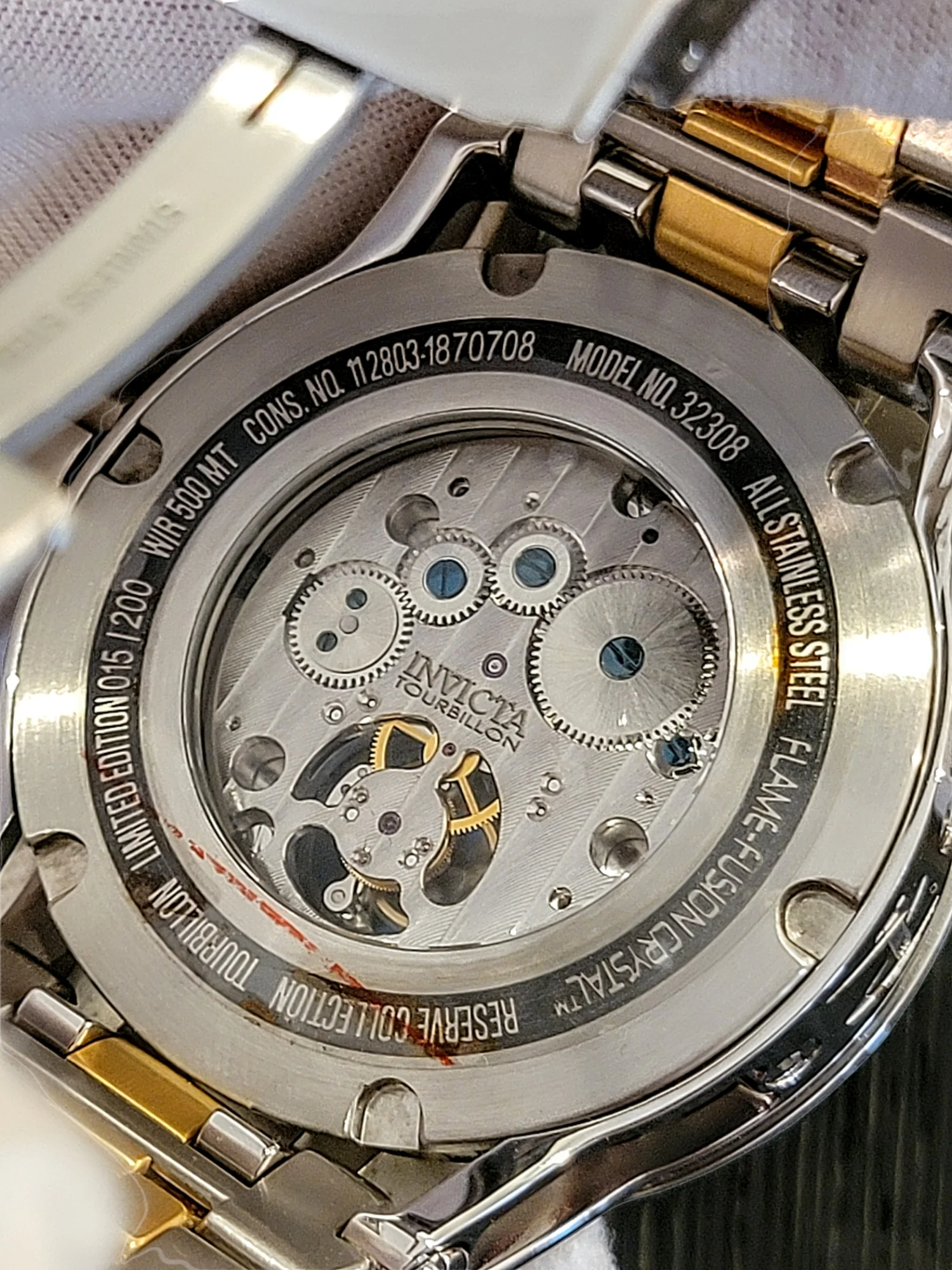 Invicta Subaqua TOURBILLON Limited Edition Mechanical Watch - Model 32308 - Image 15