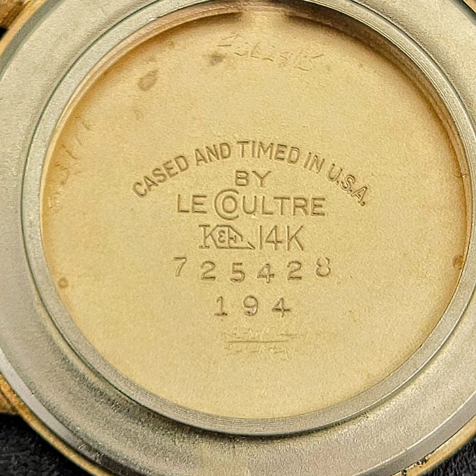 1962 Jaeger-LeCoultre Watch 14K Solid Gold - Image 5