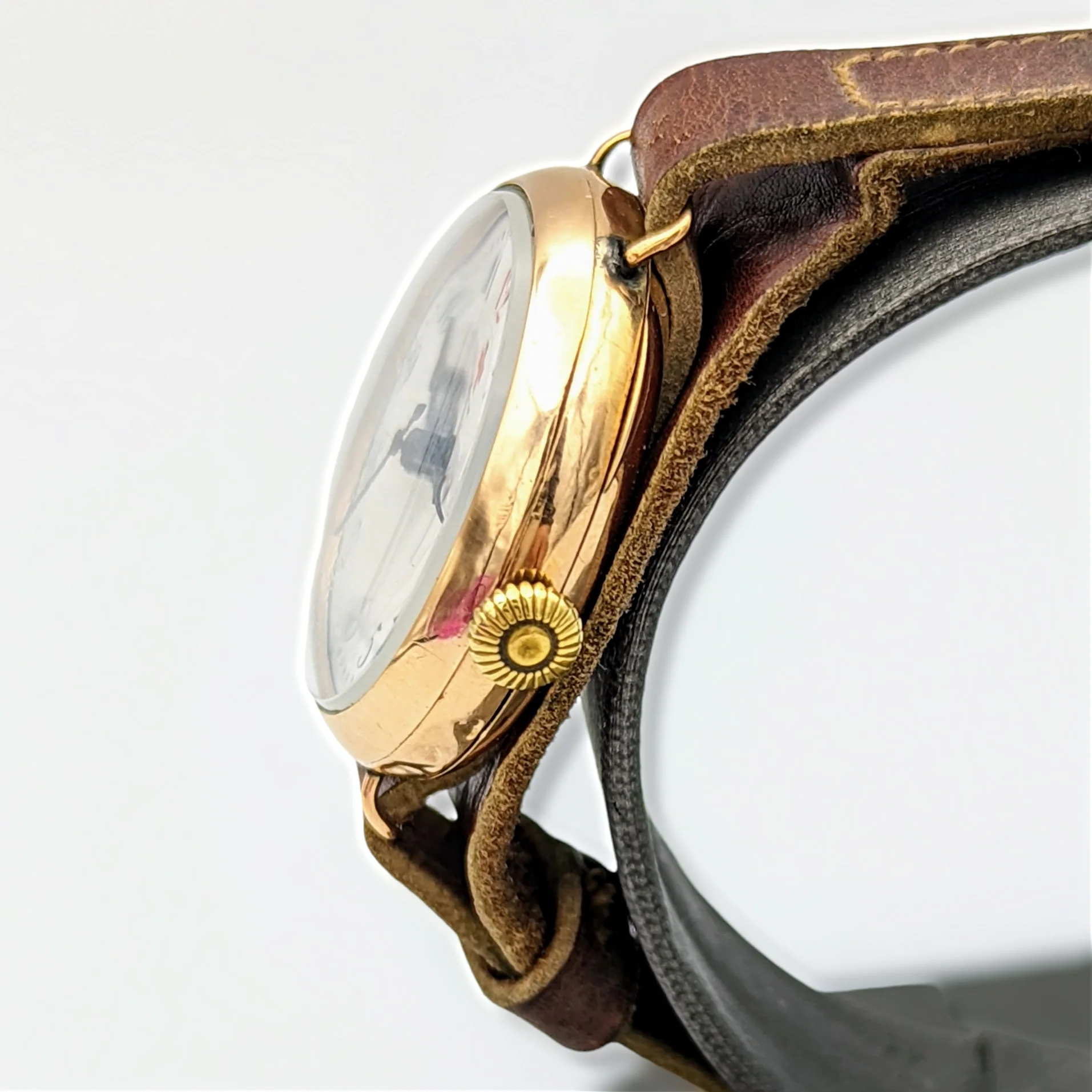 Lancet Red Cross Medical Wristwatch - WWI Trench Watch - REBBERG Movement 7 Jewels - Image 12