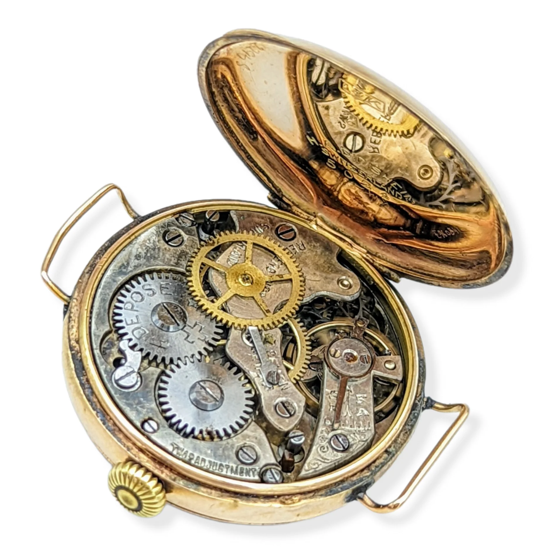 Lancet Red Cross Medical Wristwatch - WWI Trench Watch - REBBERG Movement 7 Jewels - Image 18