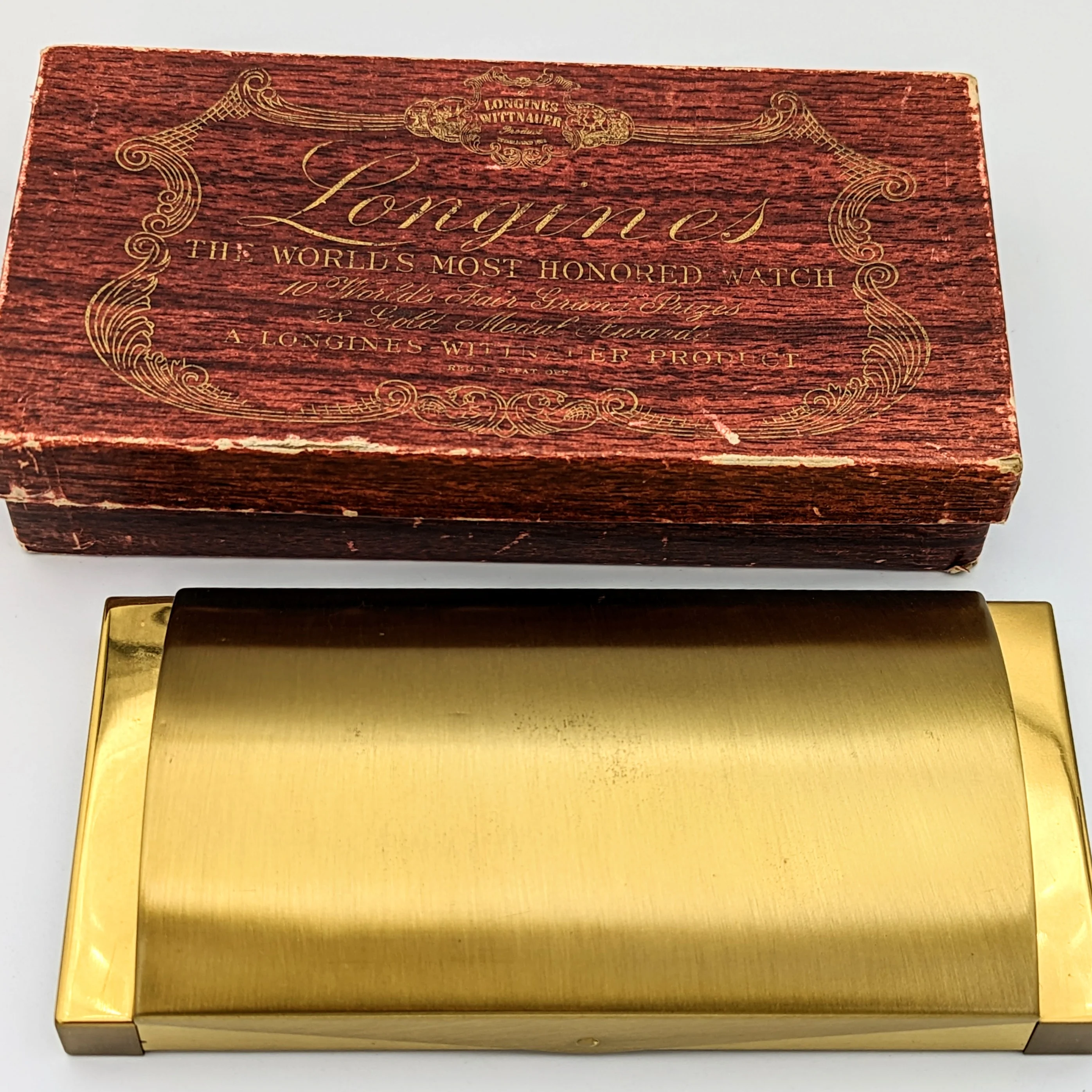 LONGINES President Garfield Watch Diamond Dial 14K GOLD Cal. 23Z Wristwatch - Image 19