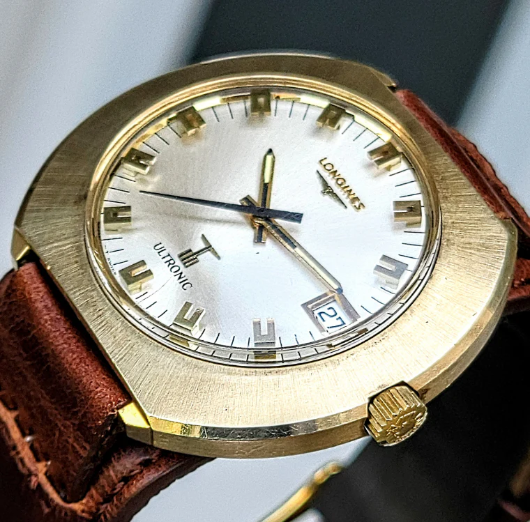 LONGINES Ultronic Tuning Fork Watch Swiss Made - Image 5