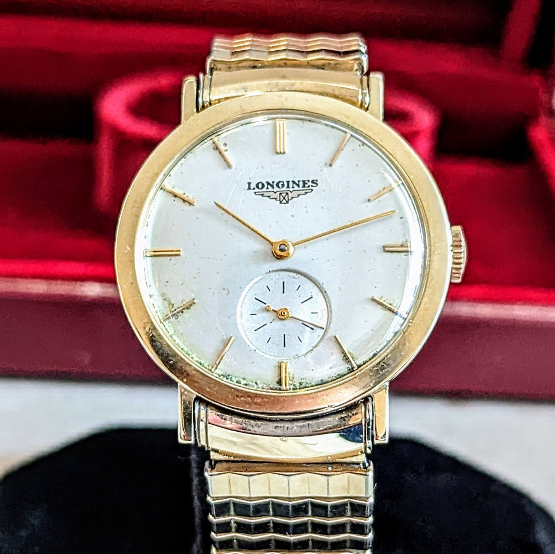 LONGINES Watch Cal 22L 17 Jewels 14K GOLD Vintage Swiss Wristwatch - Image 3