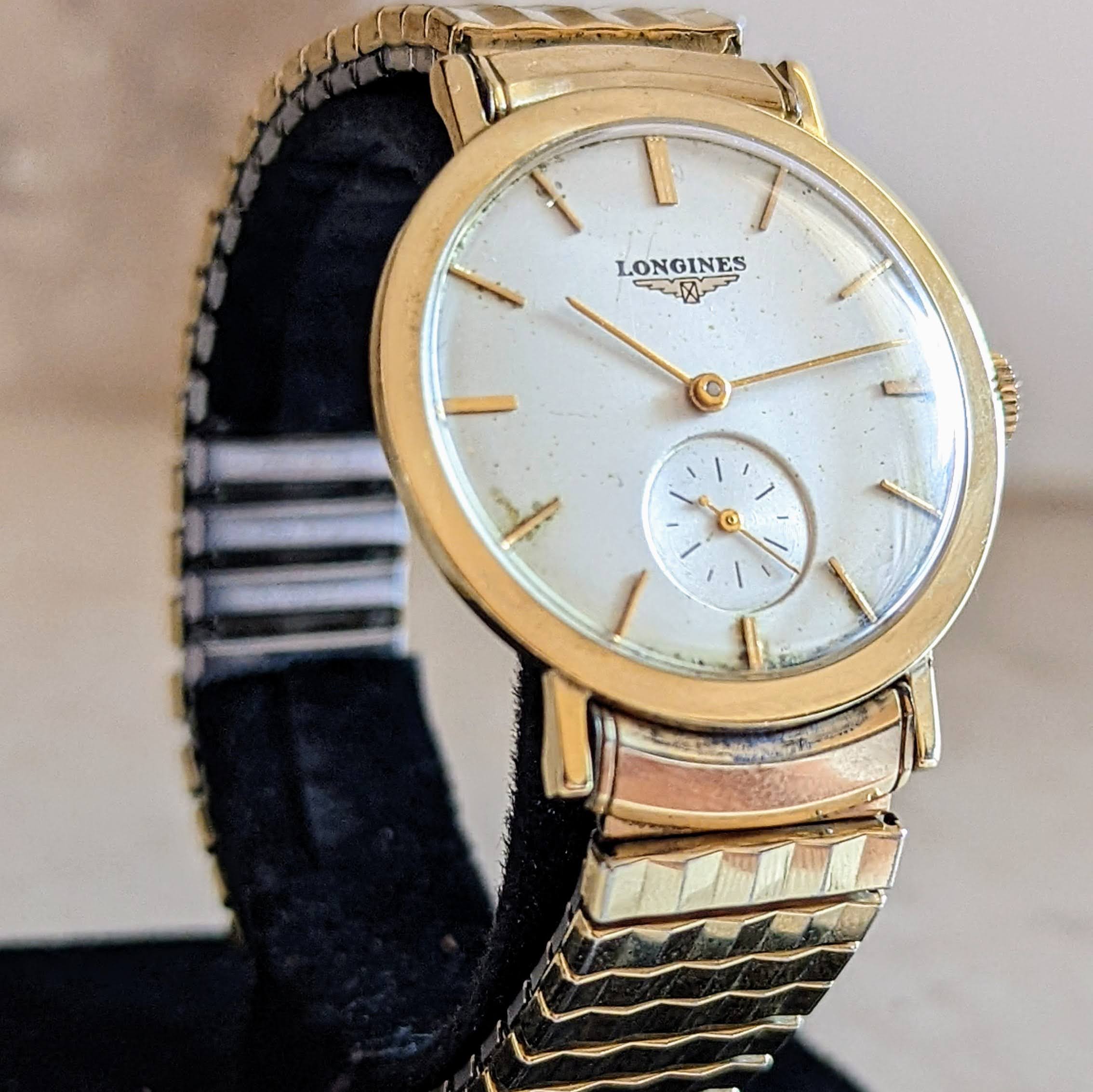 LONGINES Watch Cal 22L 17 Jewels 14K GOLD Vintage Swiss Wristwatch - Image 5