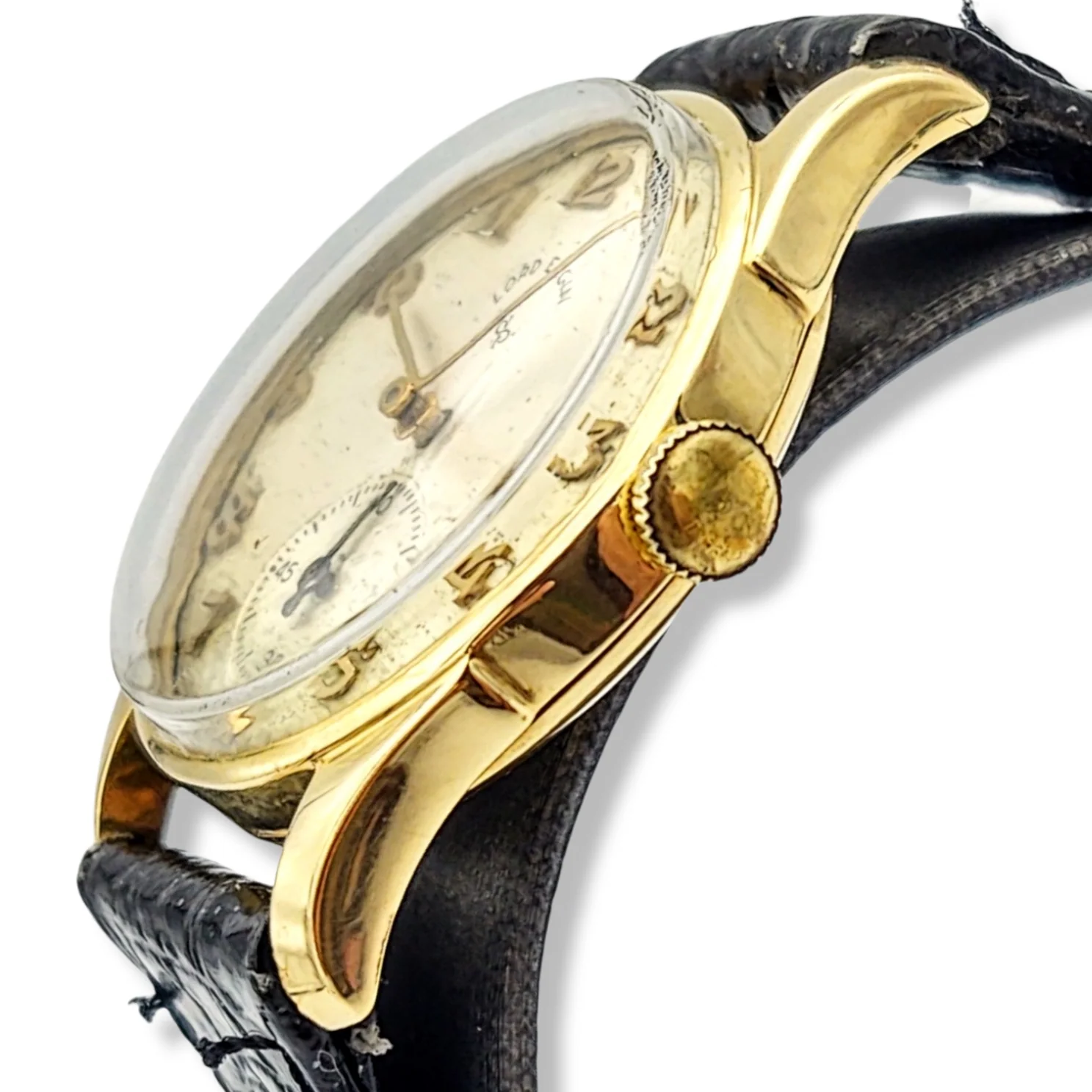 LORD ELGIN 14K Solid Gold Watch Grade 555 U.S.A. Made - Image 10