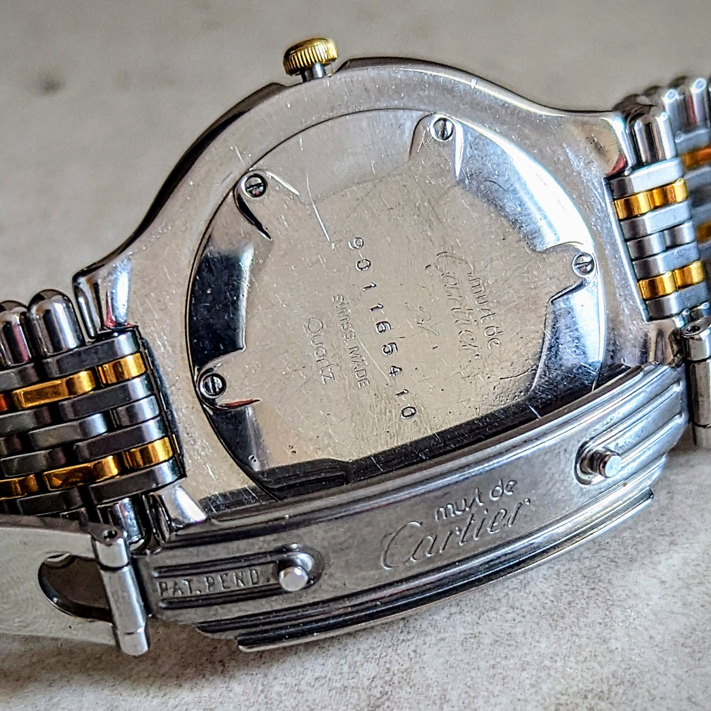 Must de Cartier 21 Wristwatch 35mm Date Indicator Swiss Quartz Watch - Image 7