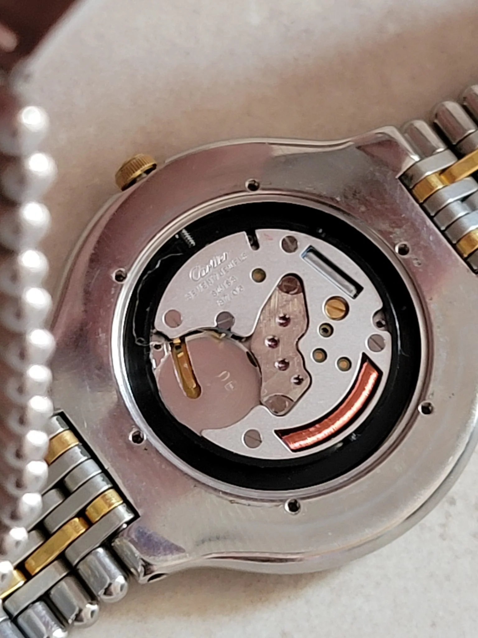 Must de Cartier 21 Wristwatch 35mm Date Indicator Swiss Quartz Watch - Image 8