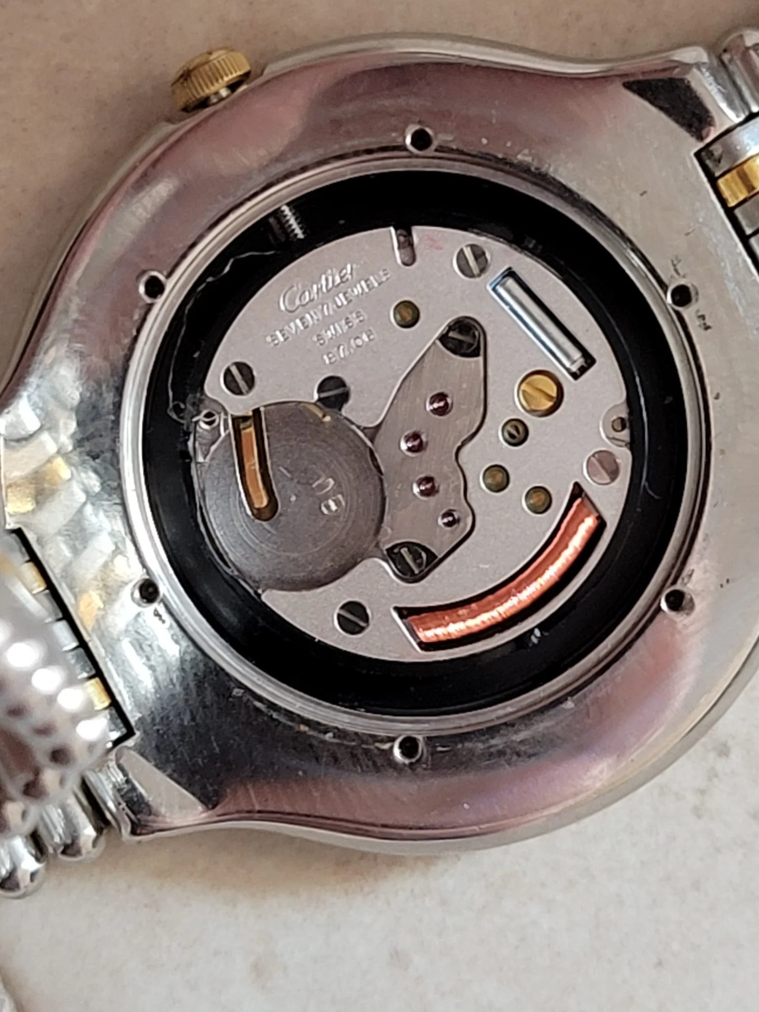 Must de Cartier 21 Wristwatch 35mm Date Indicator Swiss Quartz Watch - Image 9