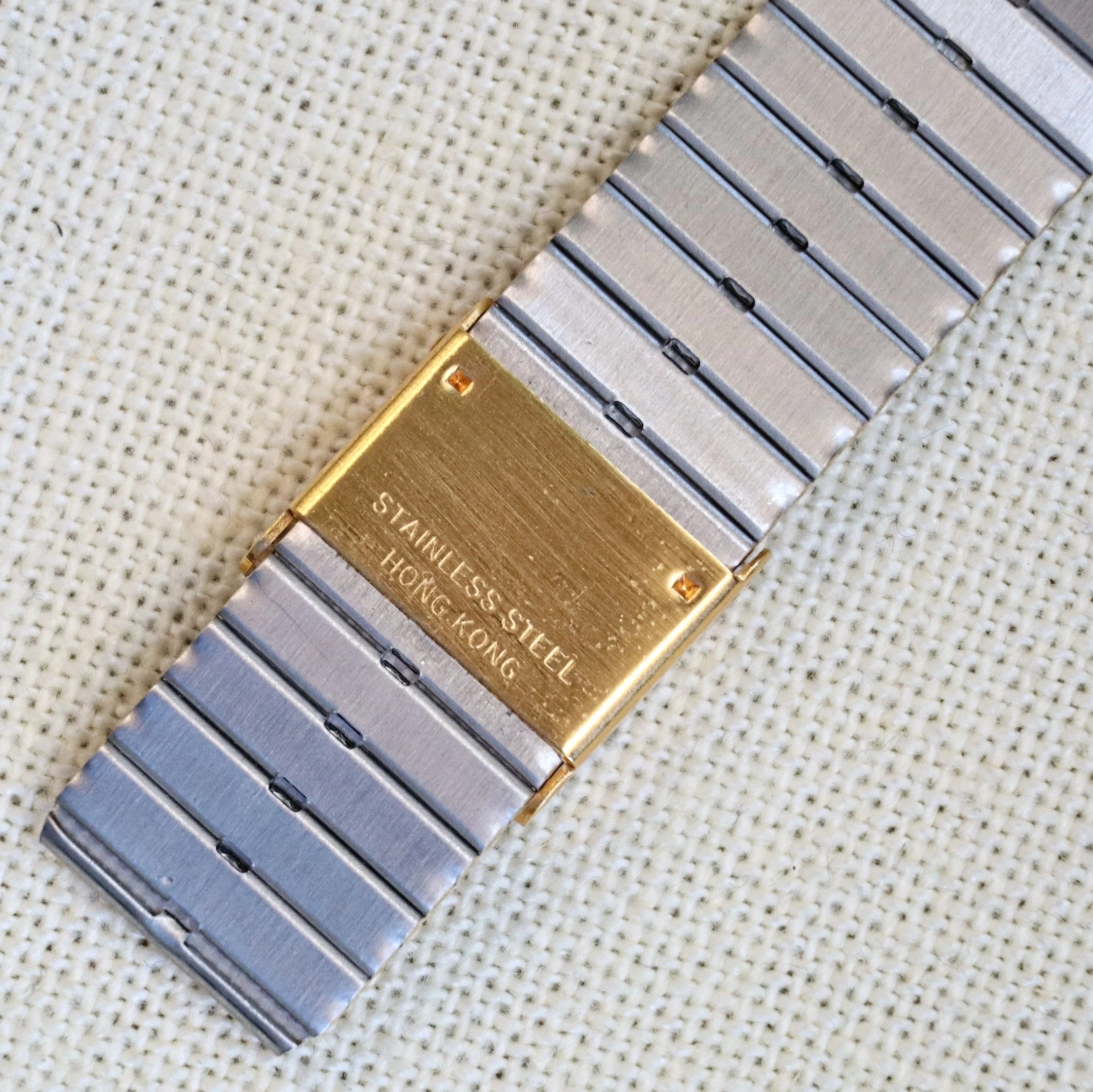 NOS Vintage BENRUS Diamond Quartz Watch Tank Case - ALL Original In BOX! - Image 12