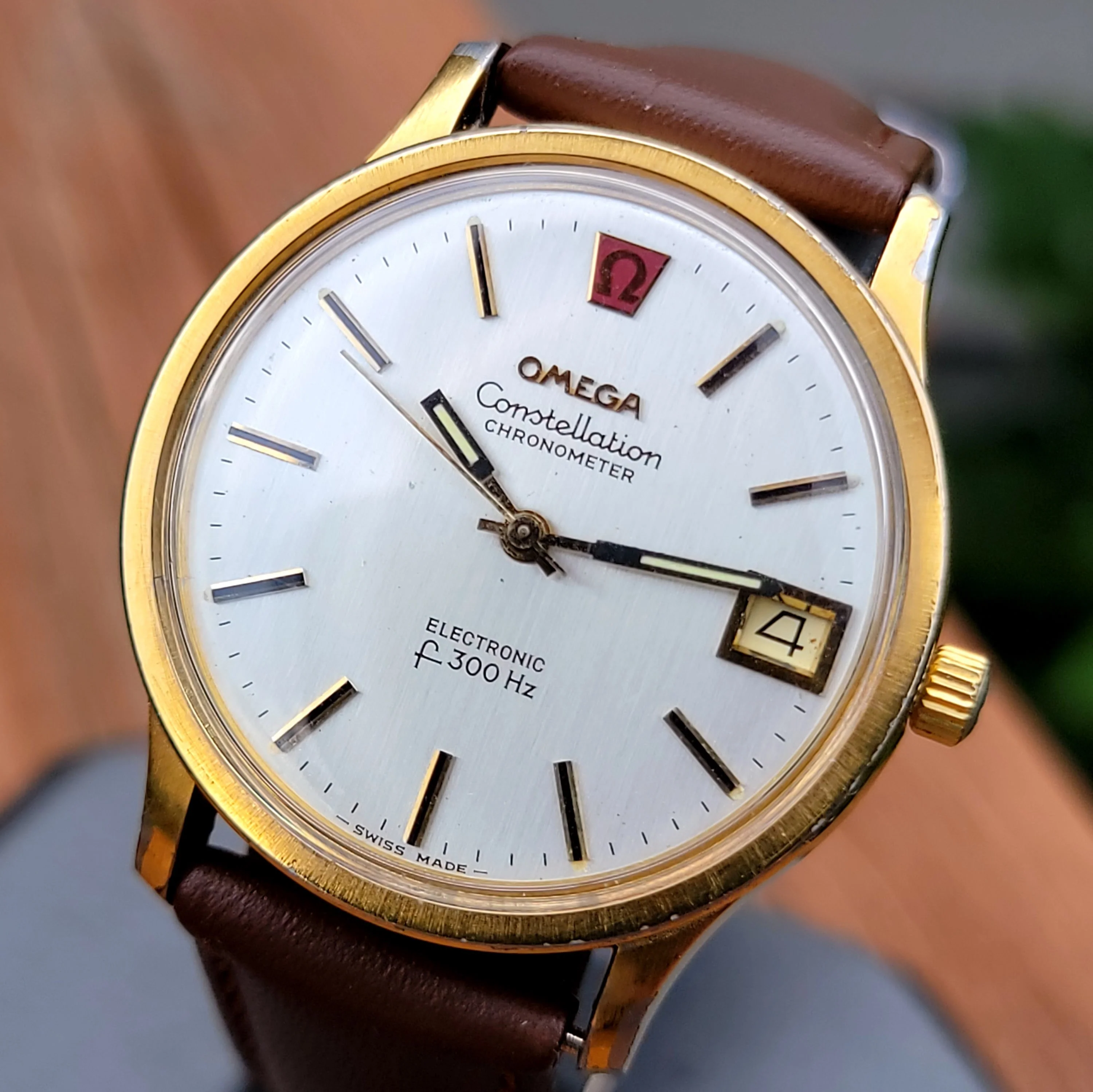 OMEGA Constellation Chronometer Electronic F300Hz Tuning Fork Watch - Image 4