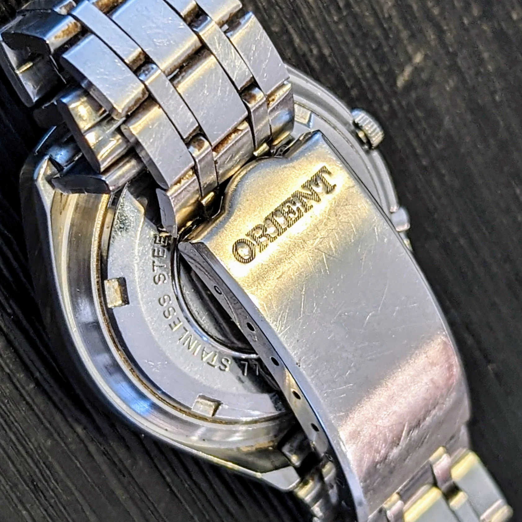 ORIENT Crystal Automatic Watch Day/Date Indicator Cal. 7S26A Wristwatch - Image 8