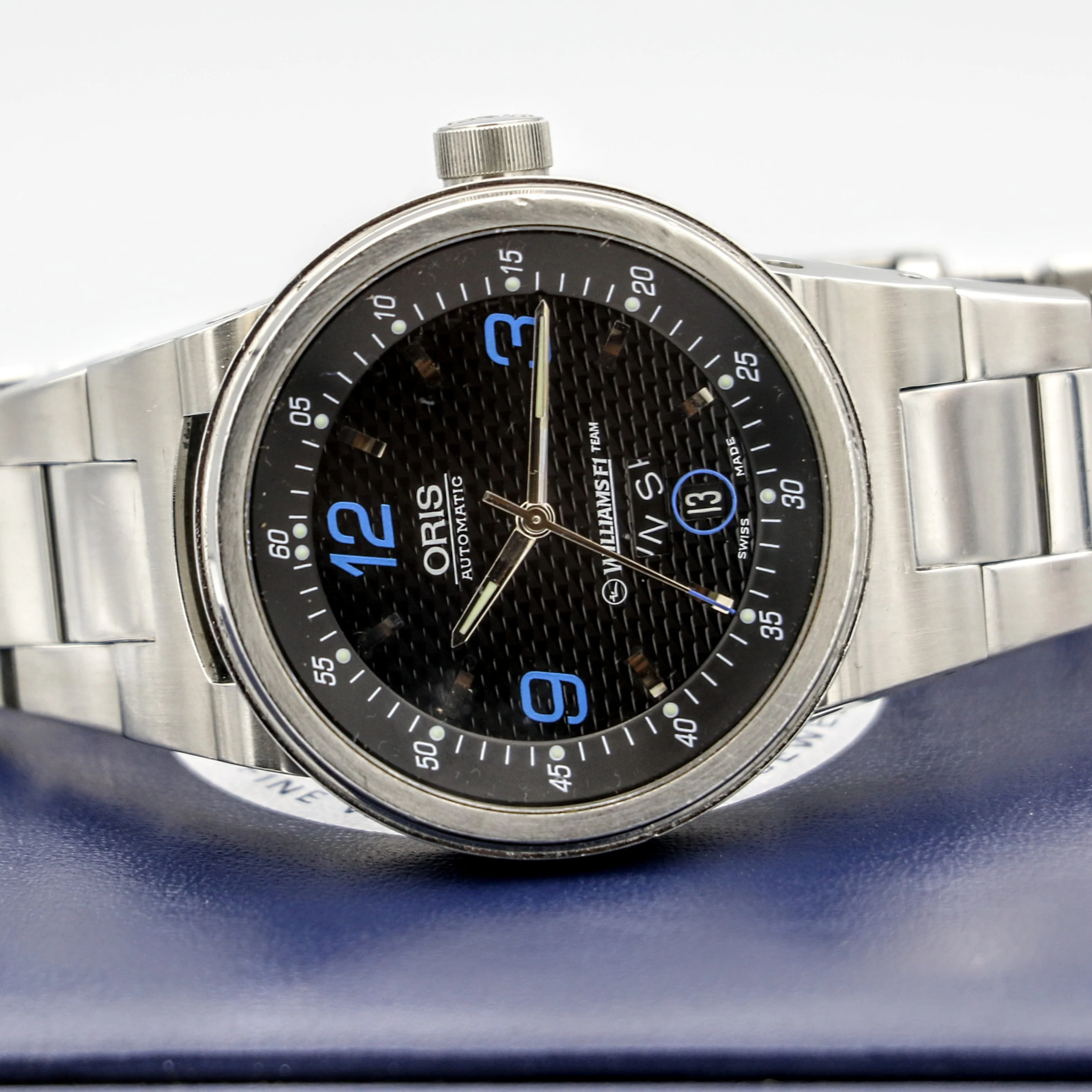 ORIS Williams F1 Team Automatic Day/Date Wristwatch Caliber 635 25 Jewels Watch - Image 6