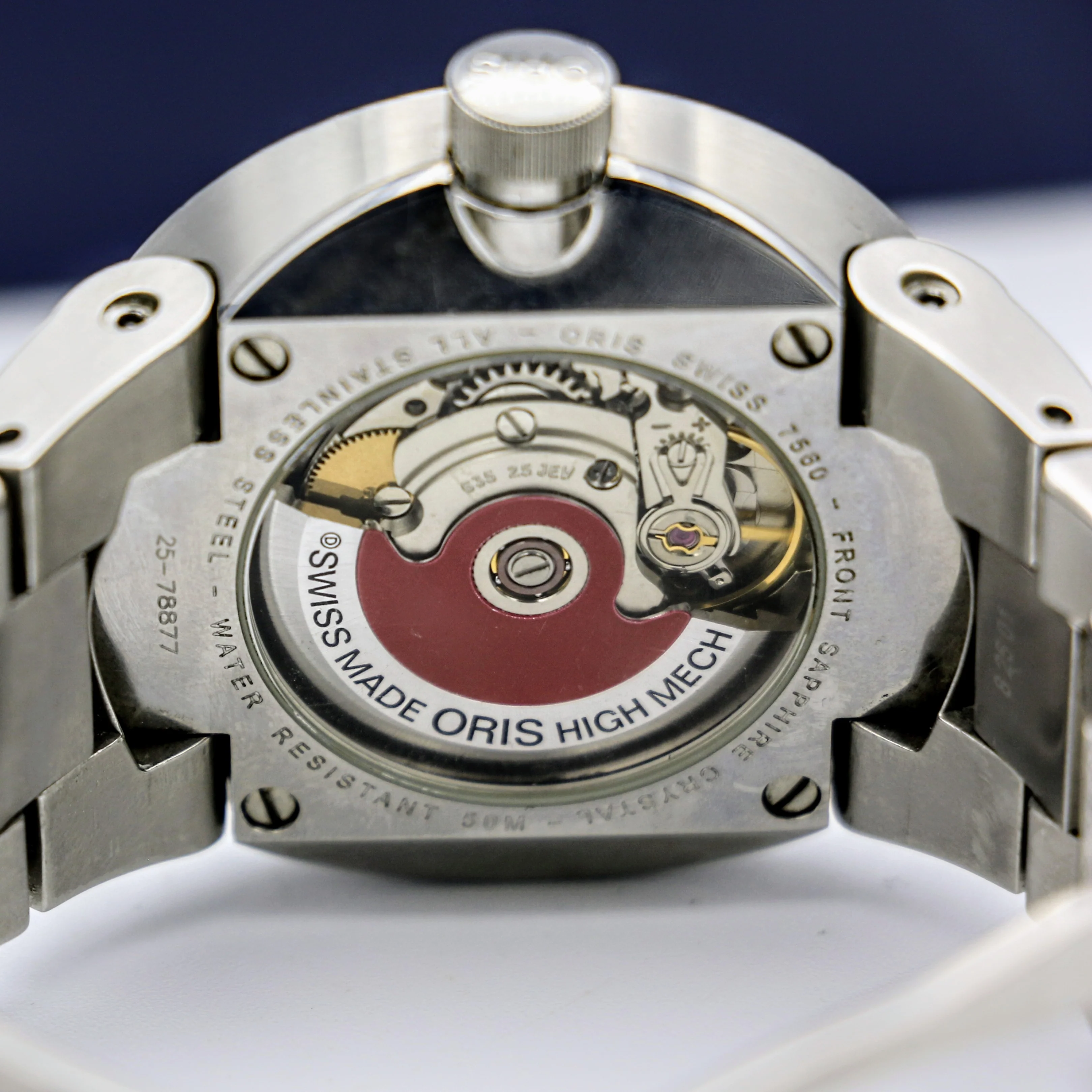 ORIS Williams F1 Team Automatic Day/Date Wristwatch Caliber 635 25 Jewels Watch - Image 9