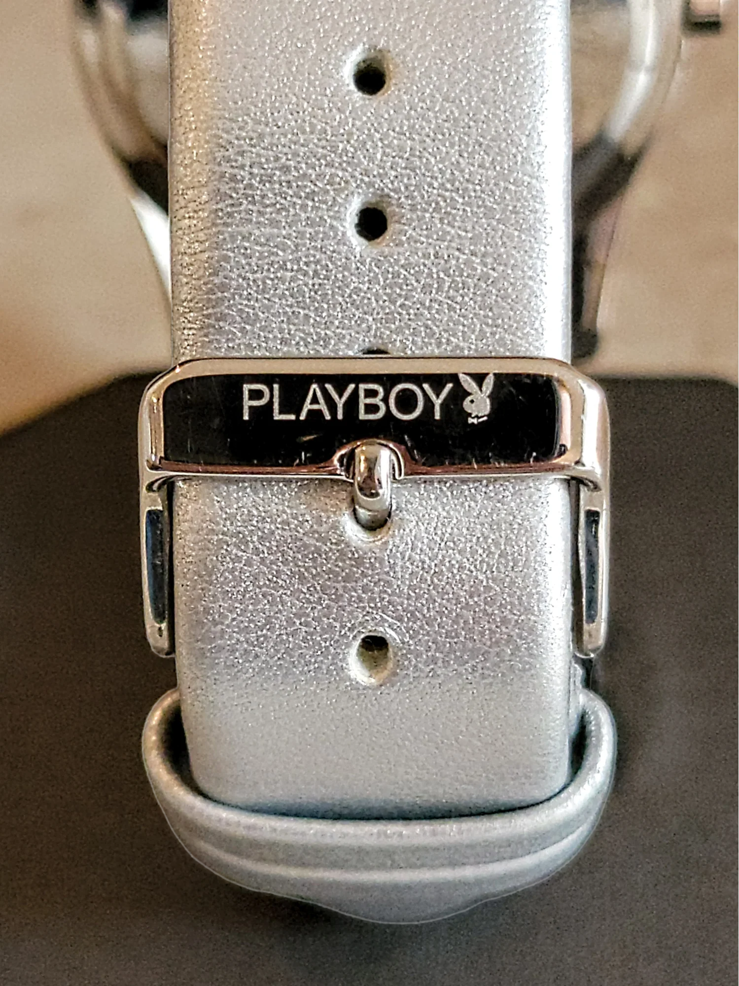 PLAYBOY Quartz Watch Diamond Bezel Wristwatch - Image 8