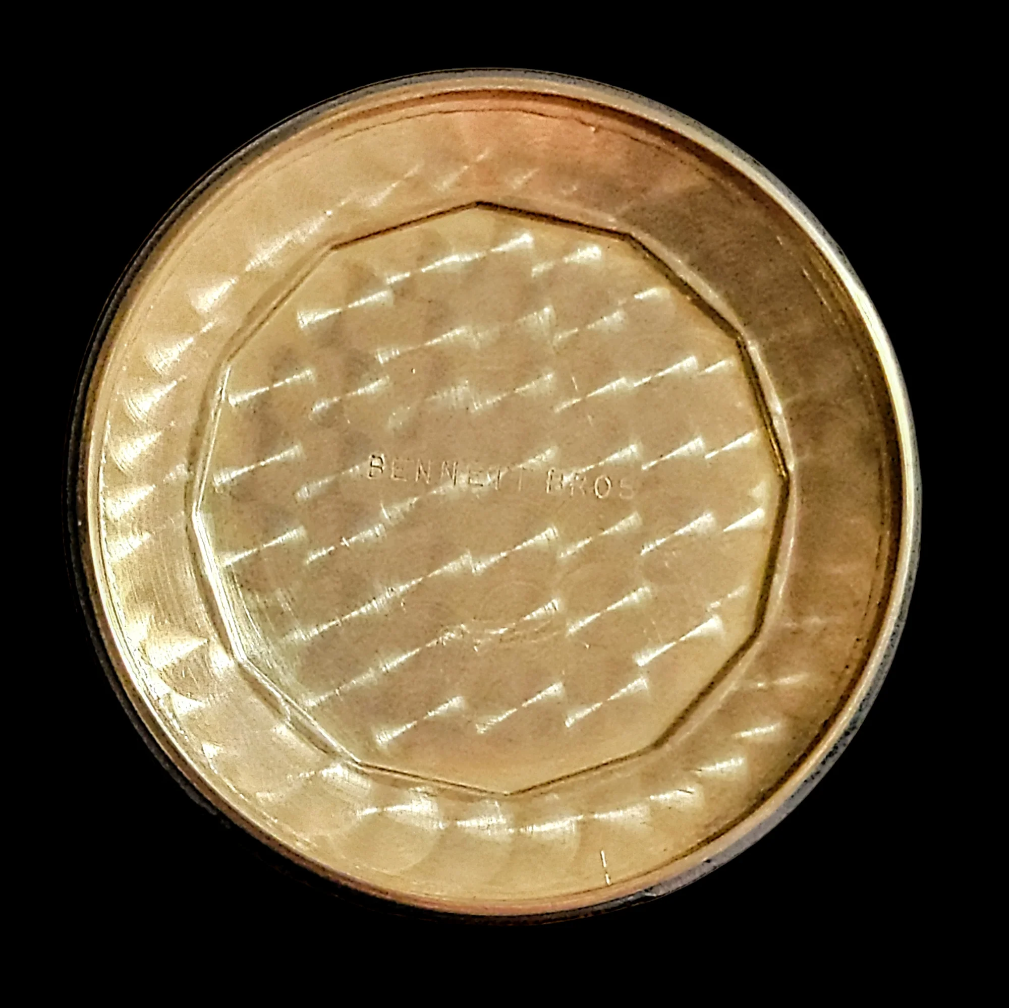 ROCKFORD Self-Winding Calendar Watch 14K GOLD 25J Cal. Bennett Bros. ETA 2472 - Image 14