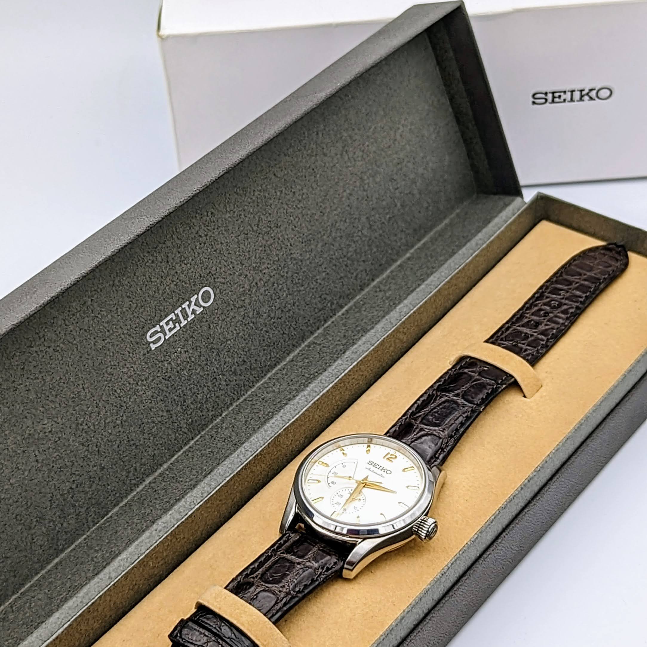 SEIKO Presage Automatic Watch 60TH Anniversary Limited Edition Wristwatch - Image 13