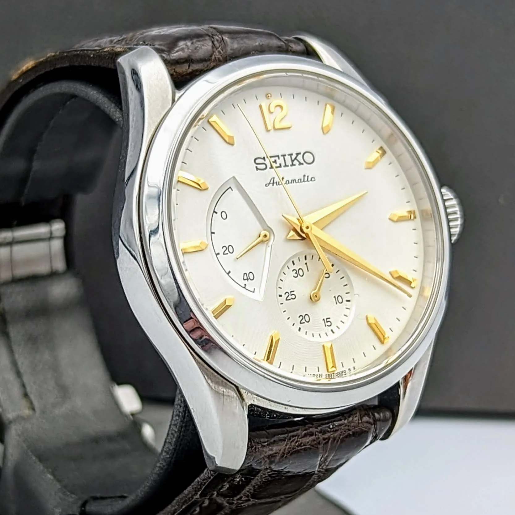 SEIKO Presage Automatic Watch 60TH Anniversary Limited Edition Wristwatch - Image 4