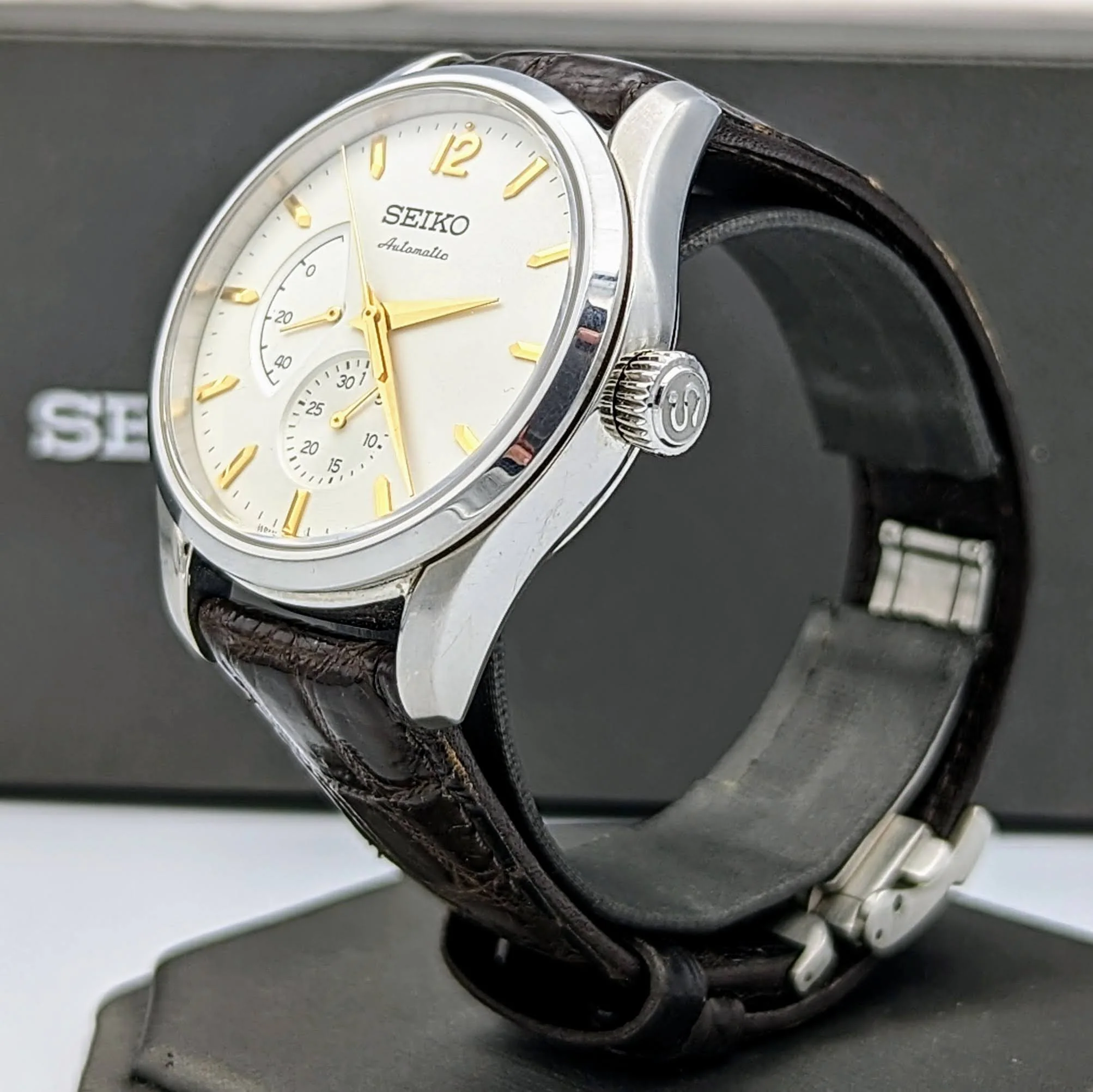 SEIKO Presage Automatic Watch 60TH Anniversary Limited Edition Wristwatch - Image 6