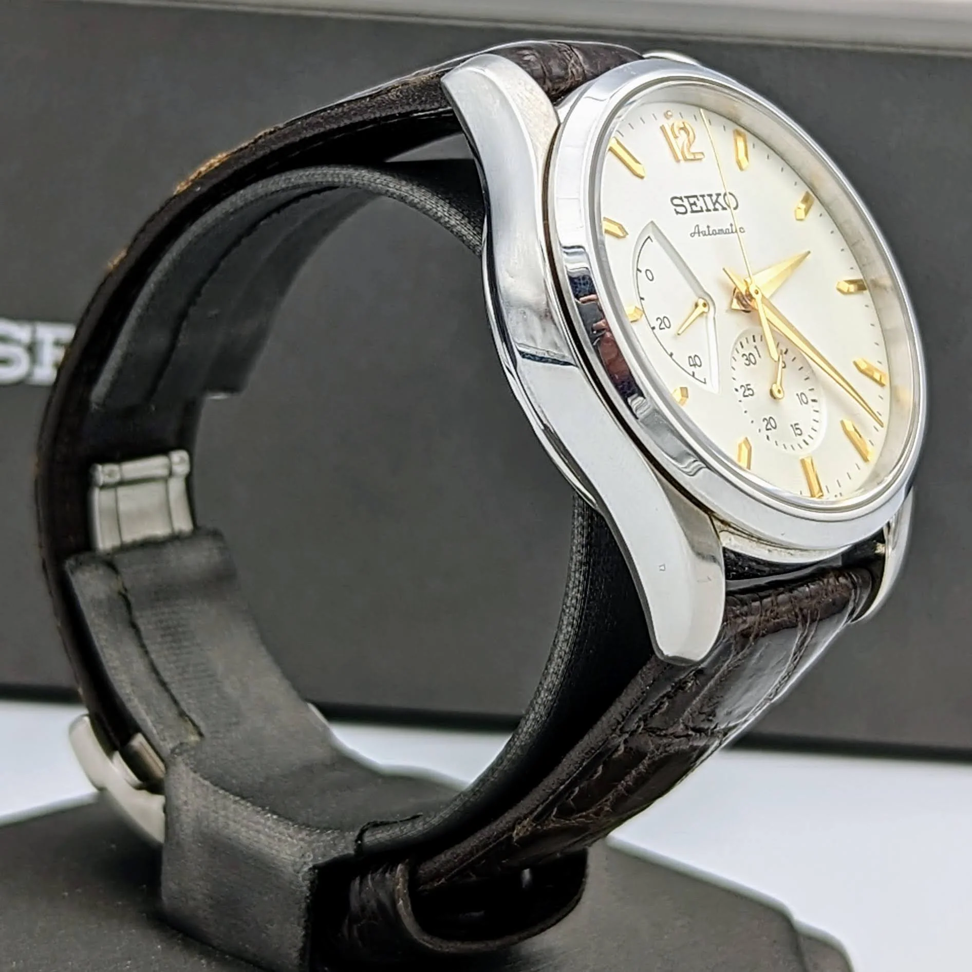 SEIKO Presage Automatic Watch 60TH Anniversary Limited Edition Wristwatch - Image 7