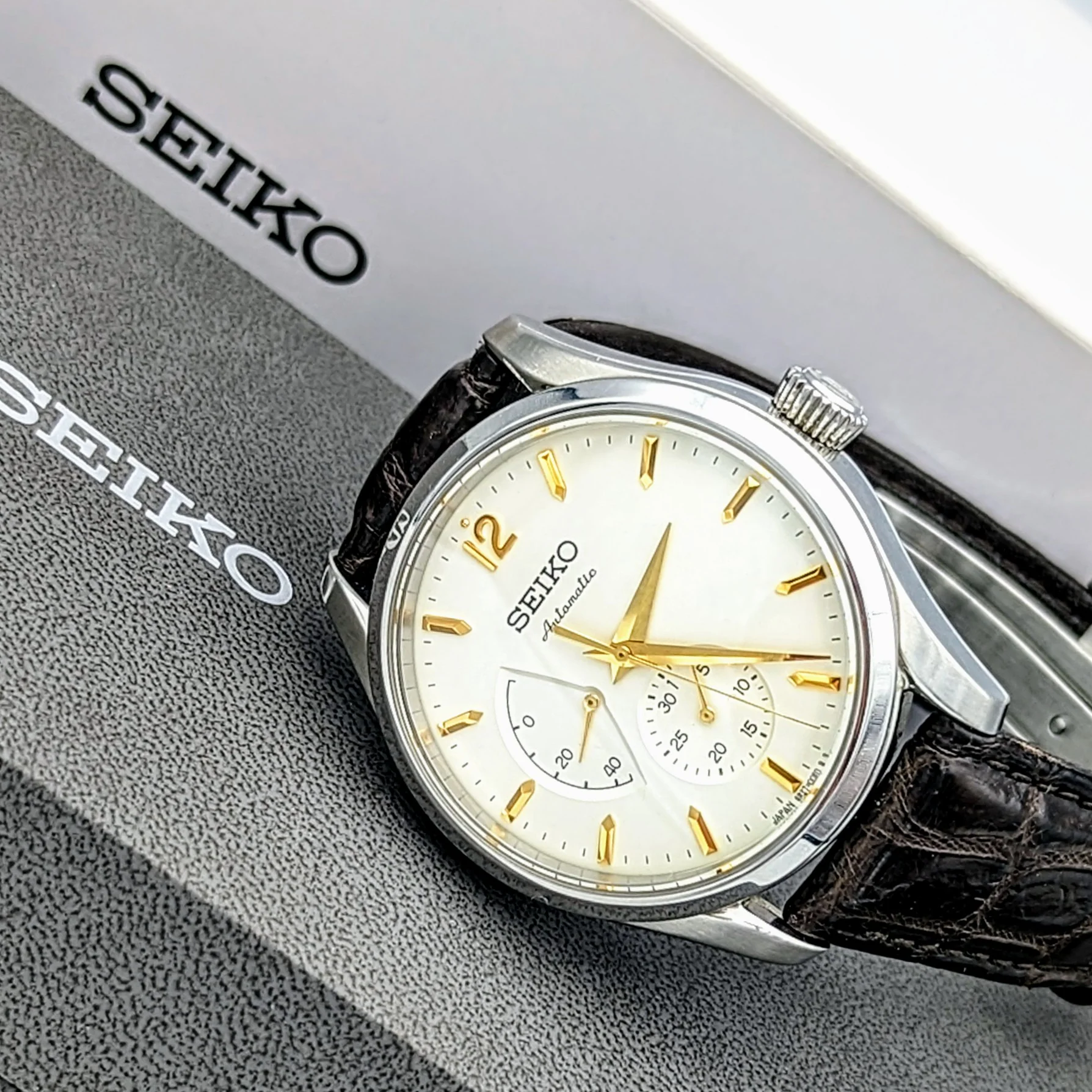 SEIKO Presage Automatic Watch 60TH Anniversary Limited Edition Wristwatch - Image 8