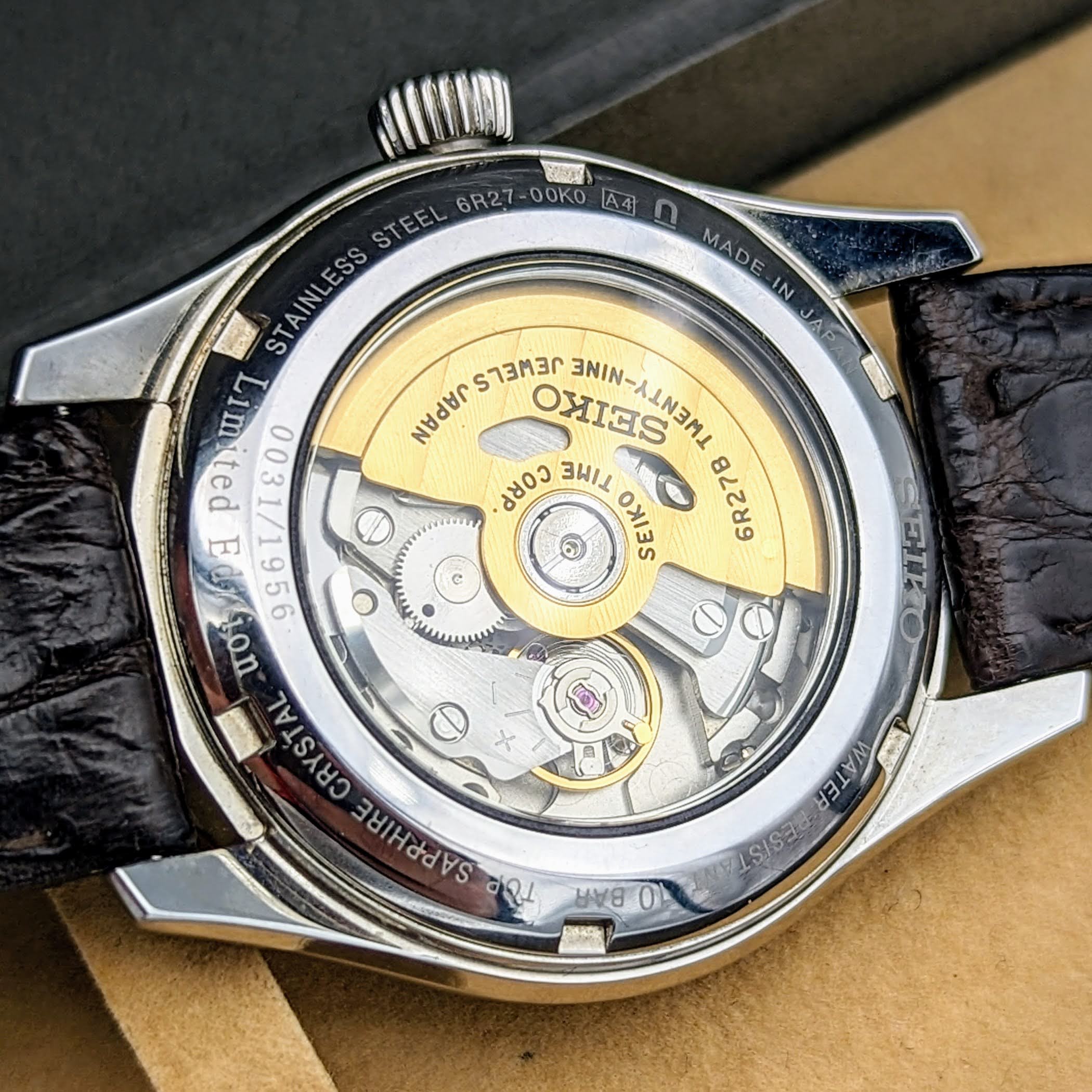 SEIKO Presage Automatic Watch 60TH Anniversary Limited Edition Wristwatch - Image 9