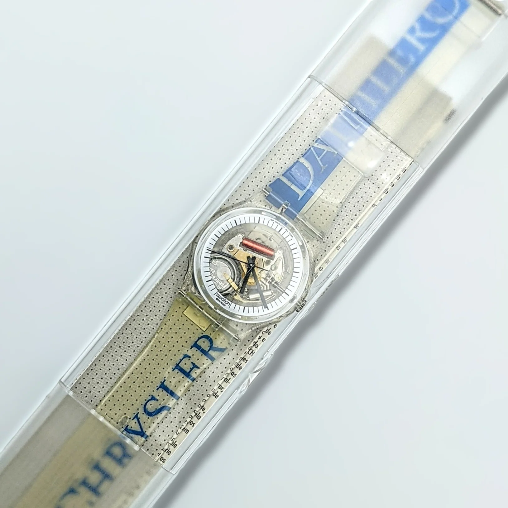 SWATCH Watch Daimler Chrysler Promotional Wristwatch - Box & Papers - Ref. GZ 157 - Image 10