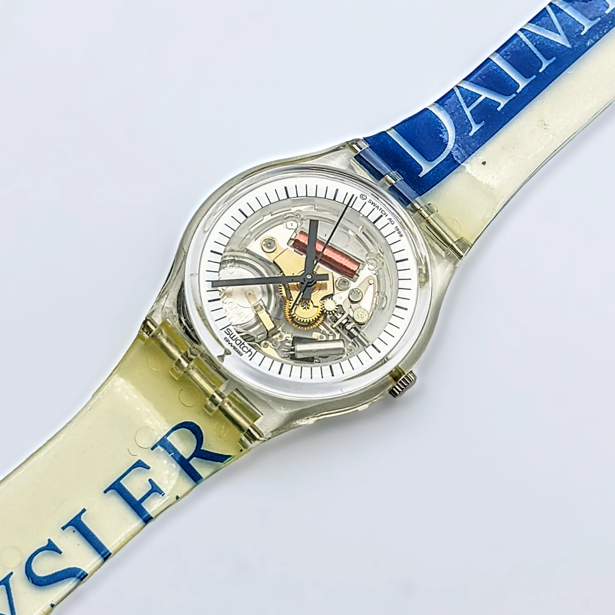 SWATCH Watch Daimler Chrysler Promotional Wristwatch - Box & Papers - Ref. GZ 157 - Image 11