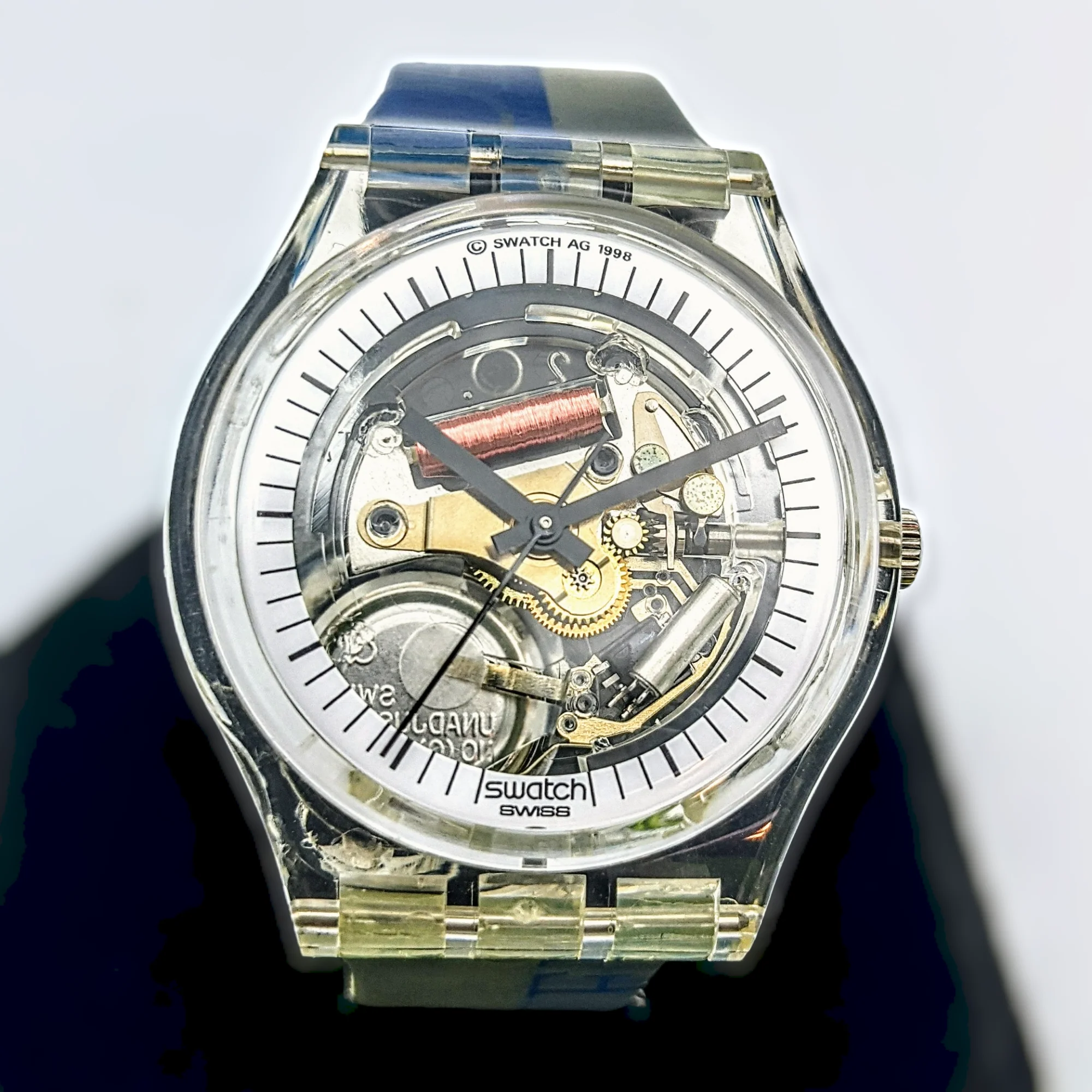 SWATCH Watch Daimler Chrysler Promotional Wristwatch - Box & Papers - Ref. GZ 157 - Image 5