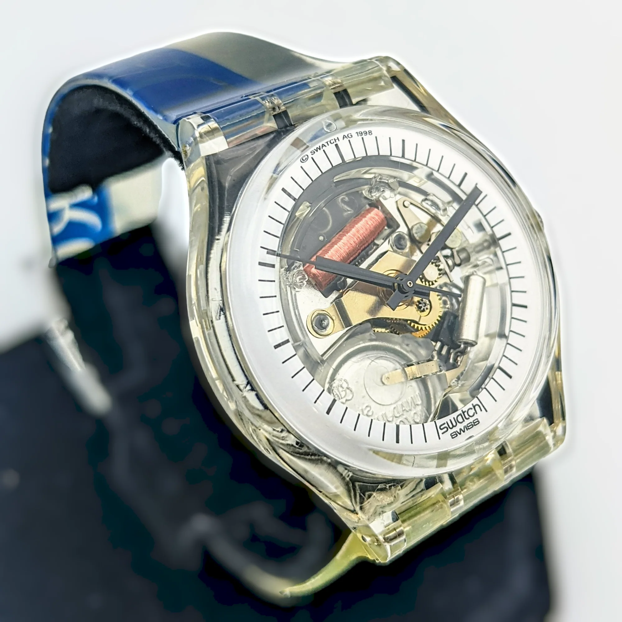 SWATCH Watch Daimler Chrysler Promotional Wristwatch - Box & Papers - Ref. GZ 157 - Image 6