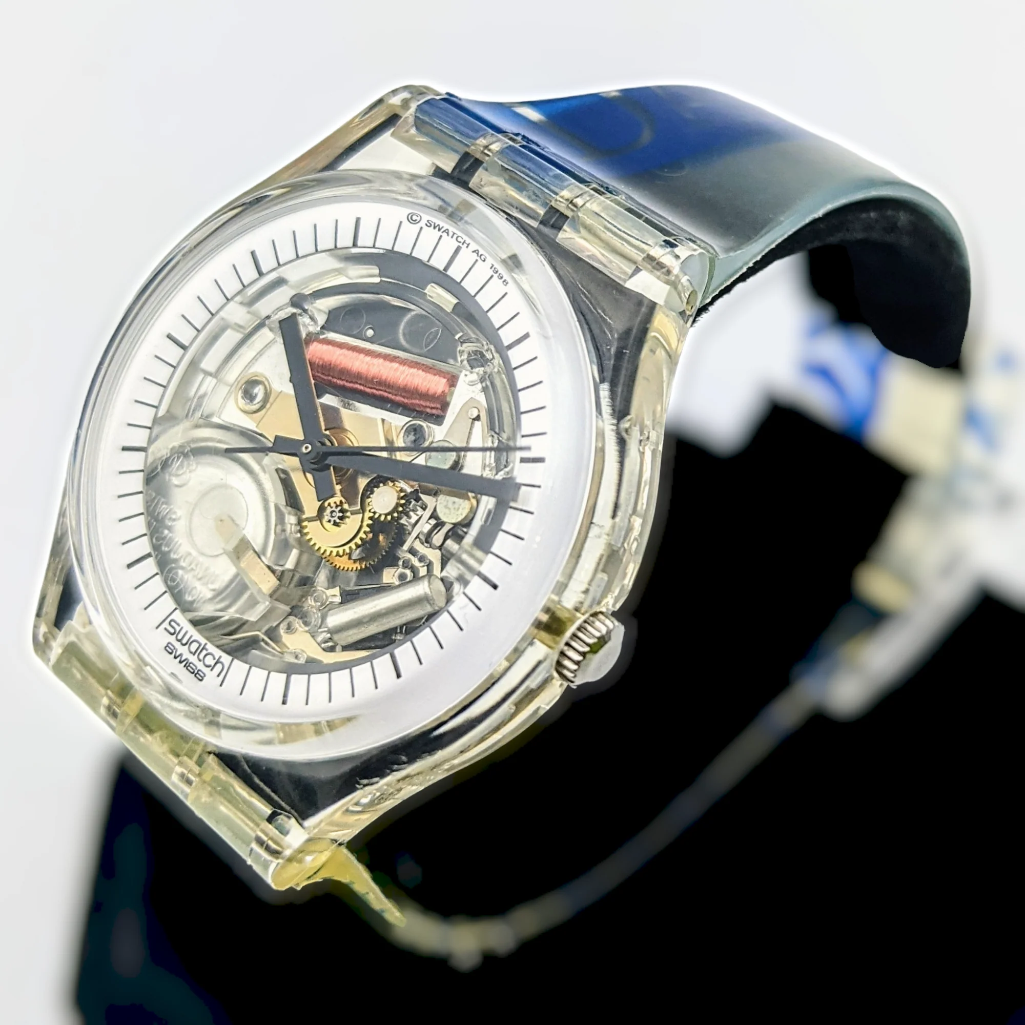 SWATCH Watch Daimler Chrysler Promotional Wristwatch - Box & Papers - Ref. GZ 157 - Image 7