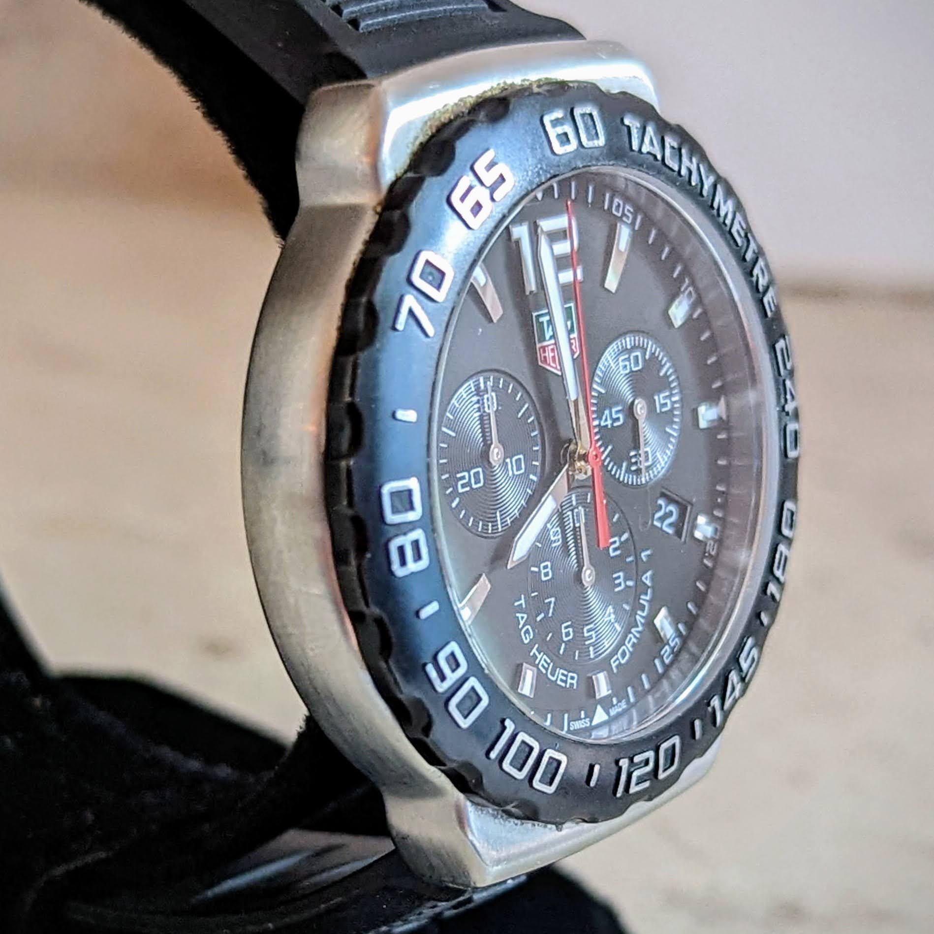 TAG HEUER Formula 1 Chronograph Watch Swiss Quartz Wristwatch - Image 4