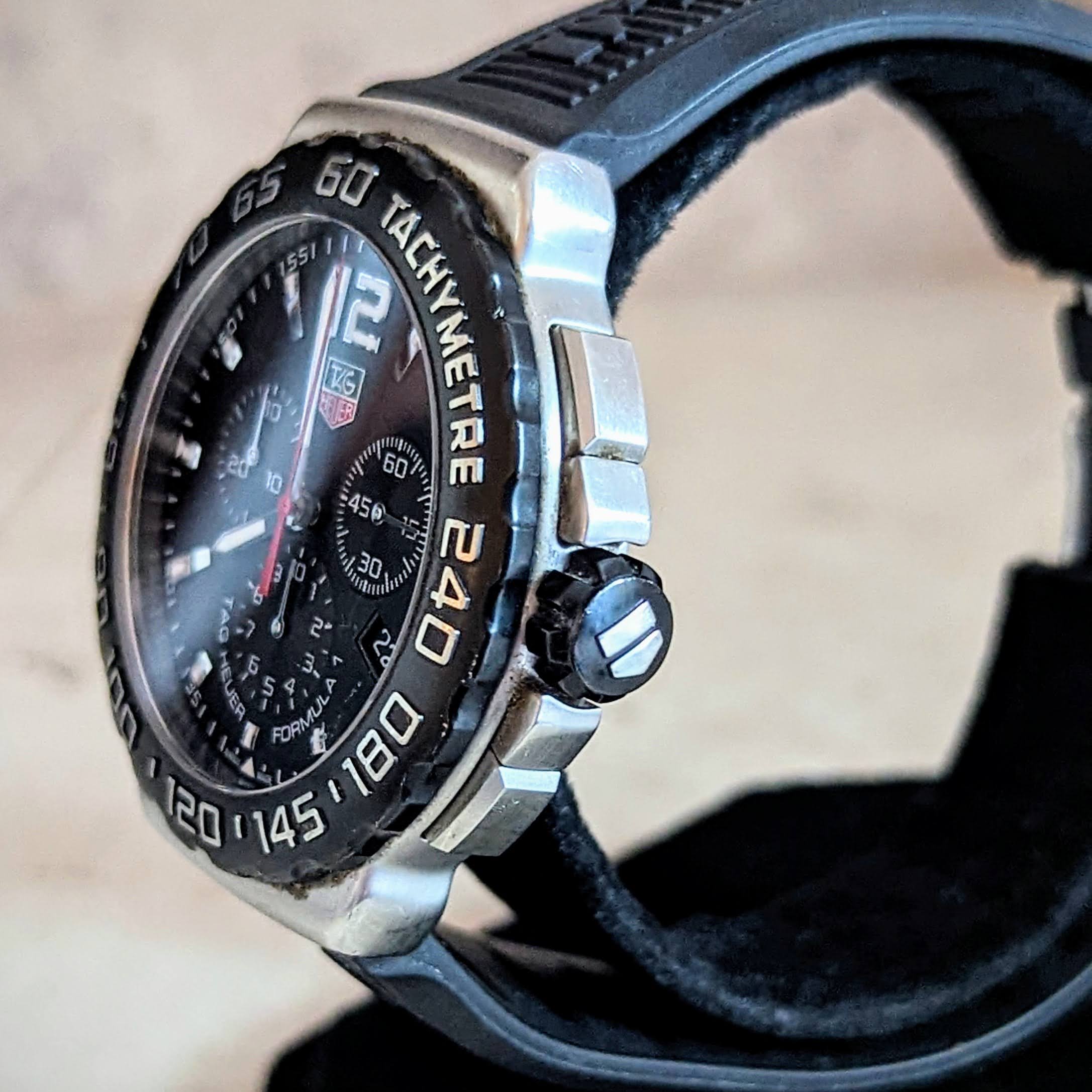 TAG HEUER Formula 1 Chronograph Watch Swiss Quartz Wristwatch - Image 5