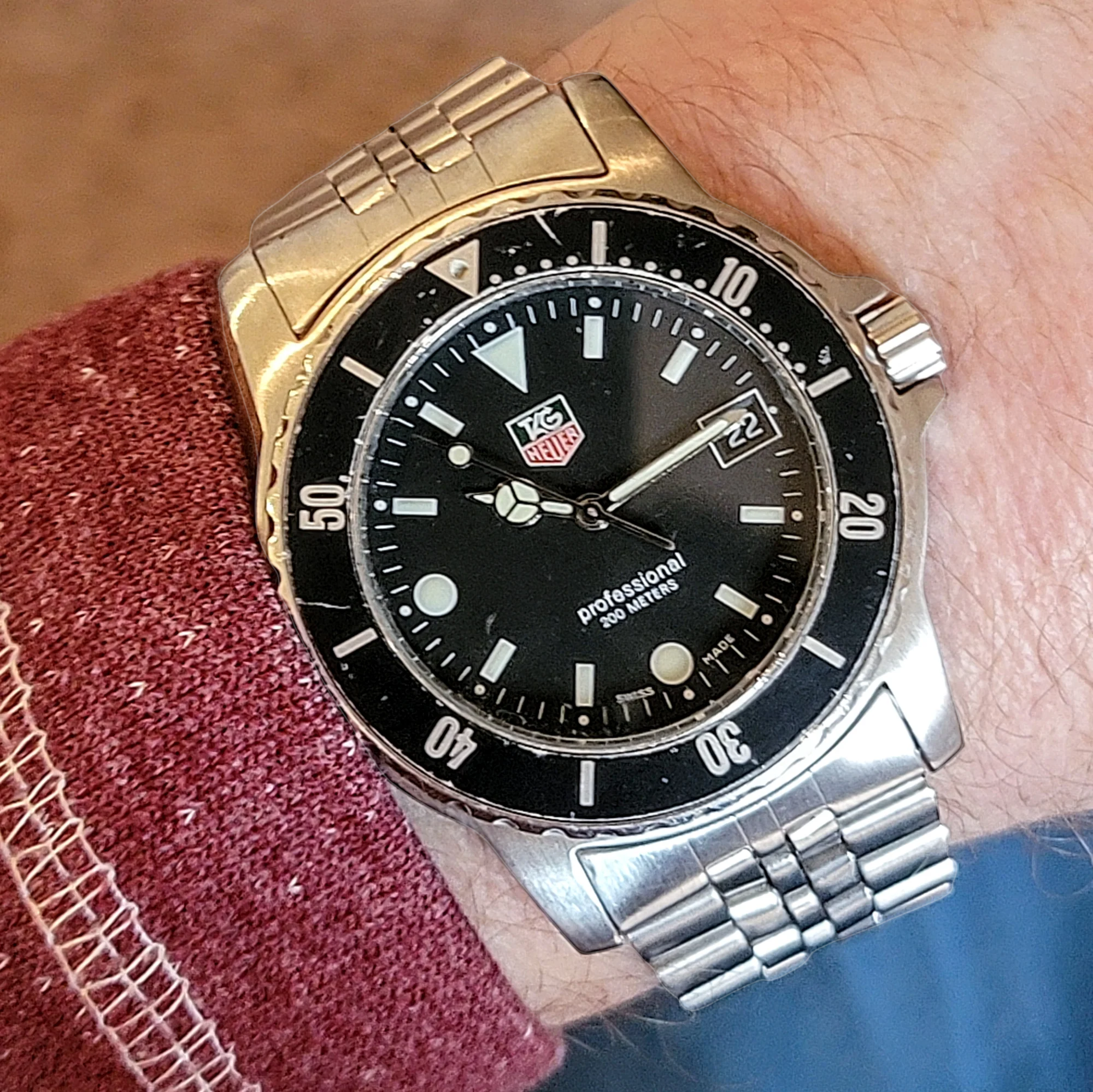 TAG HEUER Professional 200M Dive Watch 929.206D 1500 Series - Image 27