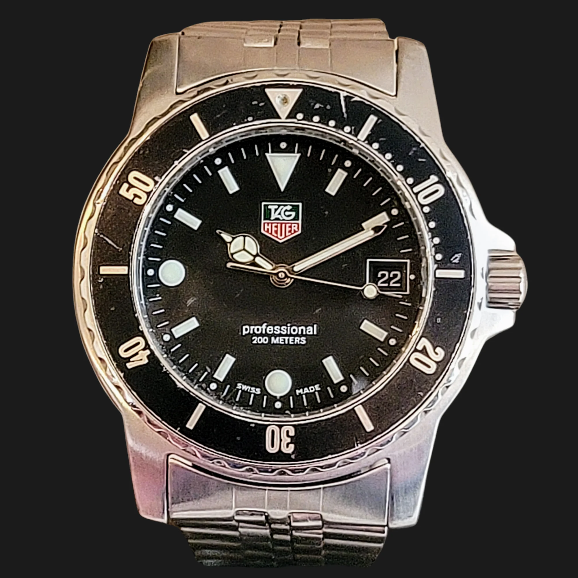 TAG HEUER Professional 200M Dive Watch 929.206D 1500 Series - Image 4