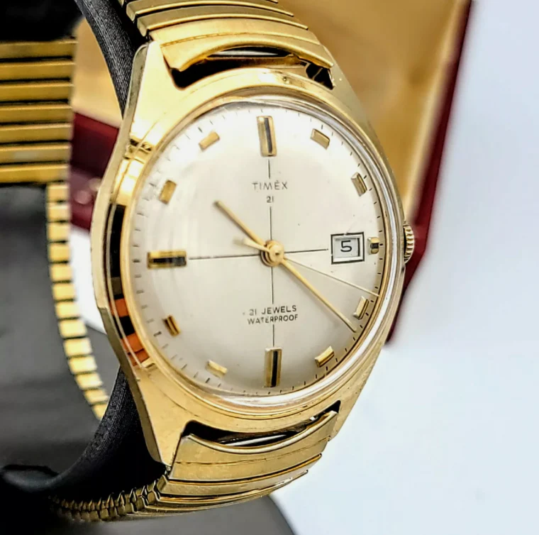 TIMEX 21 Jewels Watch Cal. M75 - Original BOX! - Image 4