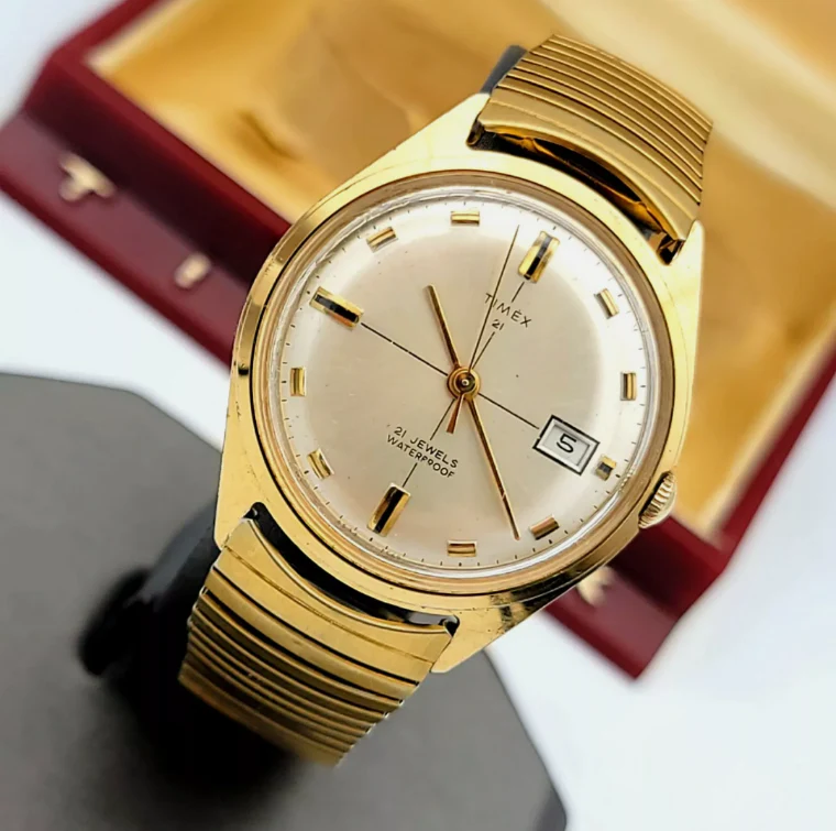 TIMEX 21 Jewels Watch Cal. M75 - Original BOX! - Image 5
