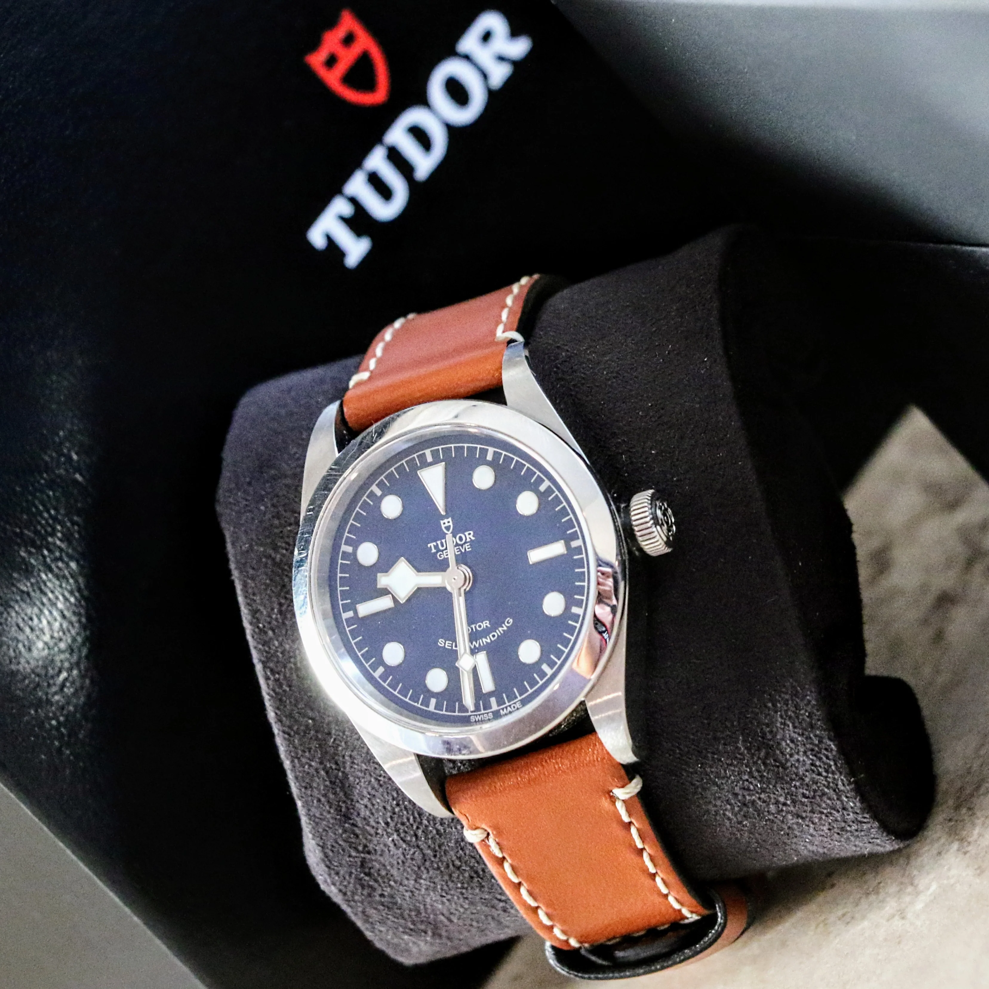 TUDOR Black Bay 36 Watch Rotor Self-Winding Wristwatch Ref. 79500 - In BOX! - Image 10