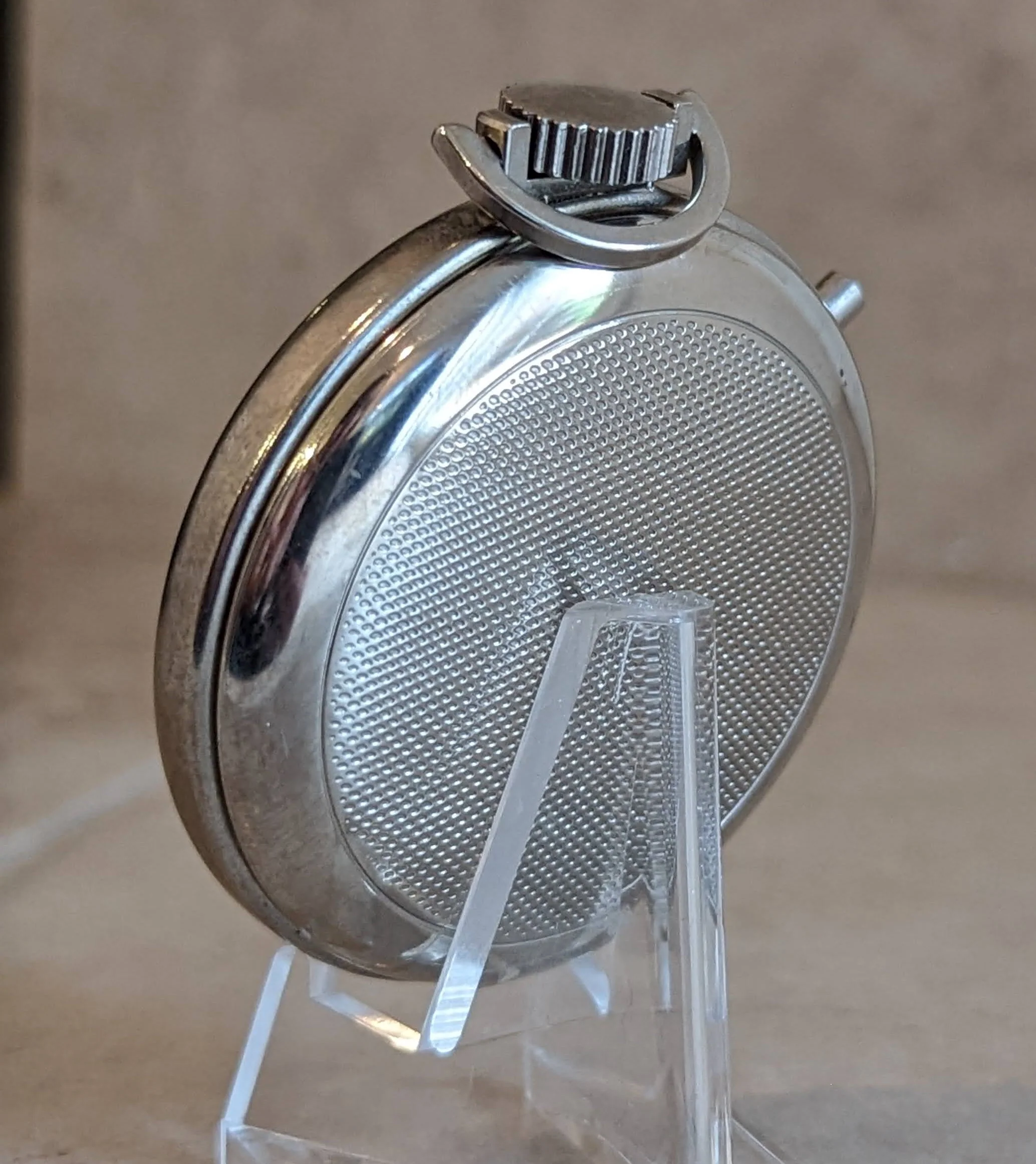 APOLLO Stop Watch U.S.A. Made Vintage Pocket Watch - RUNNING! - Image 5