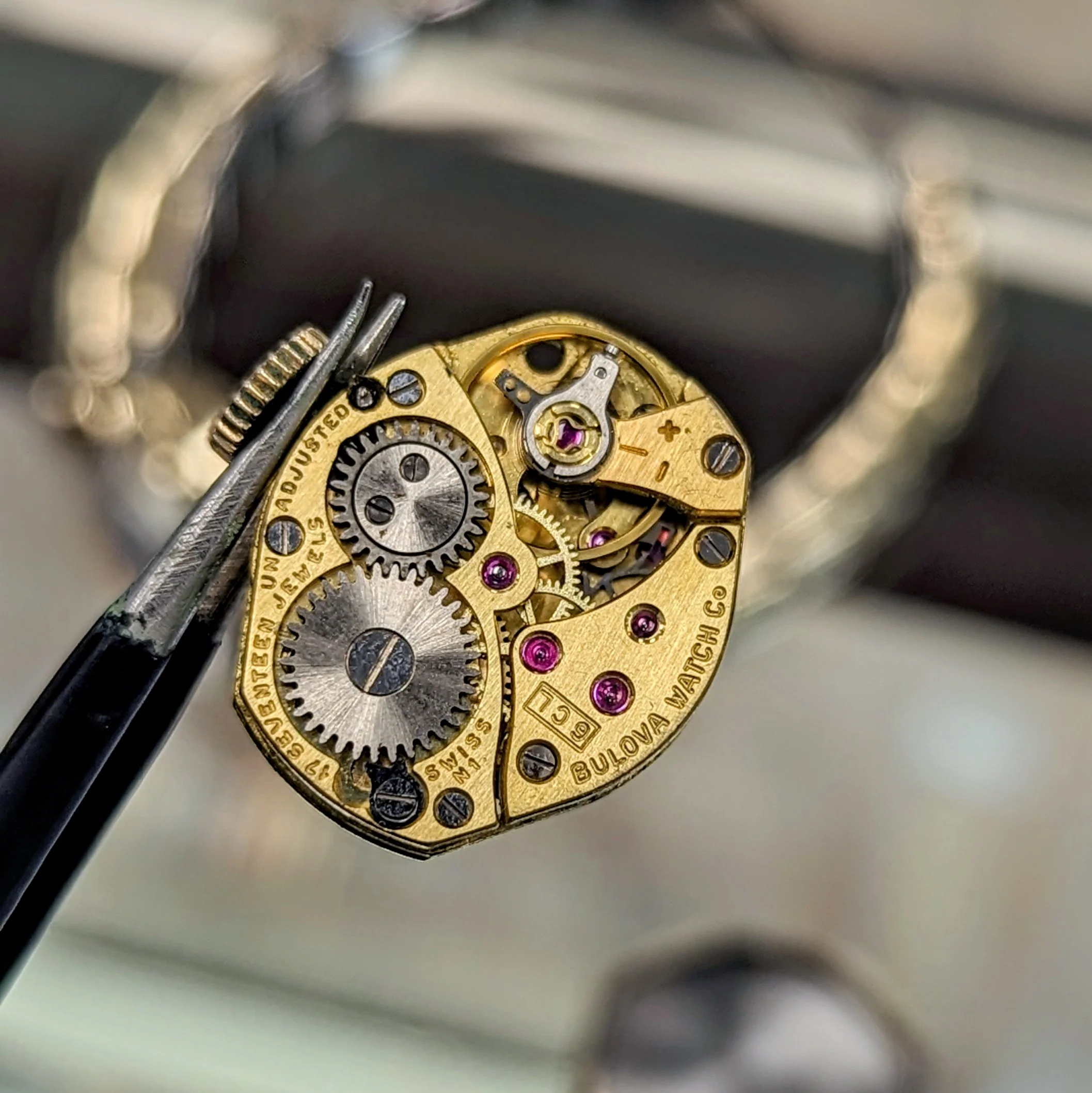 1971 BULOVA Ladies Watch 17 Jewels Cal. 6CL Swiss - SPEIDEL Spirit of Paris Bracelet - Image 14