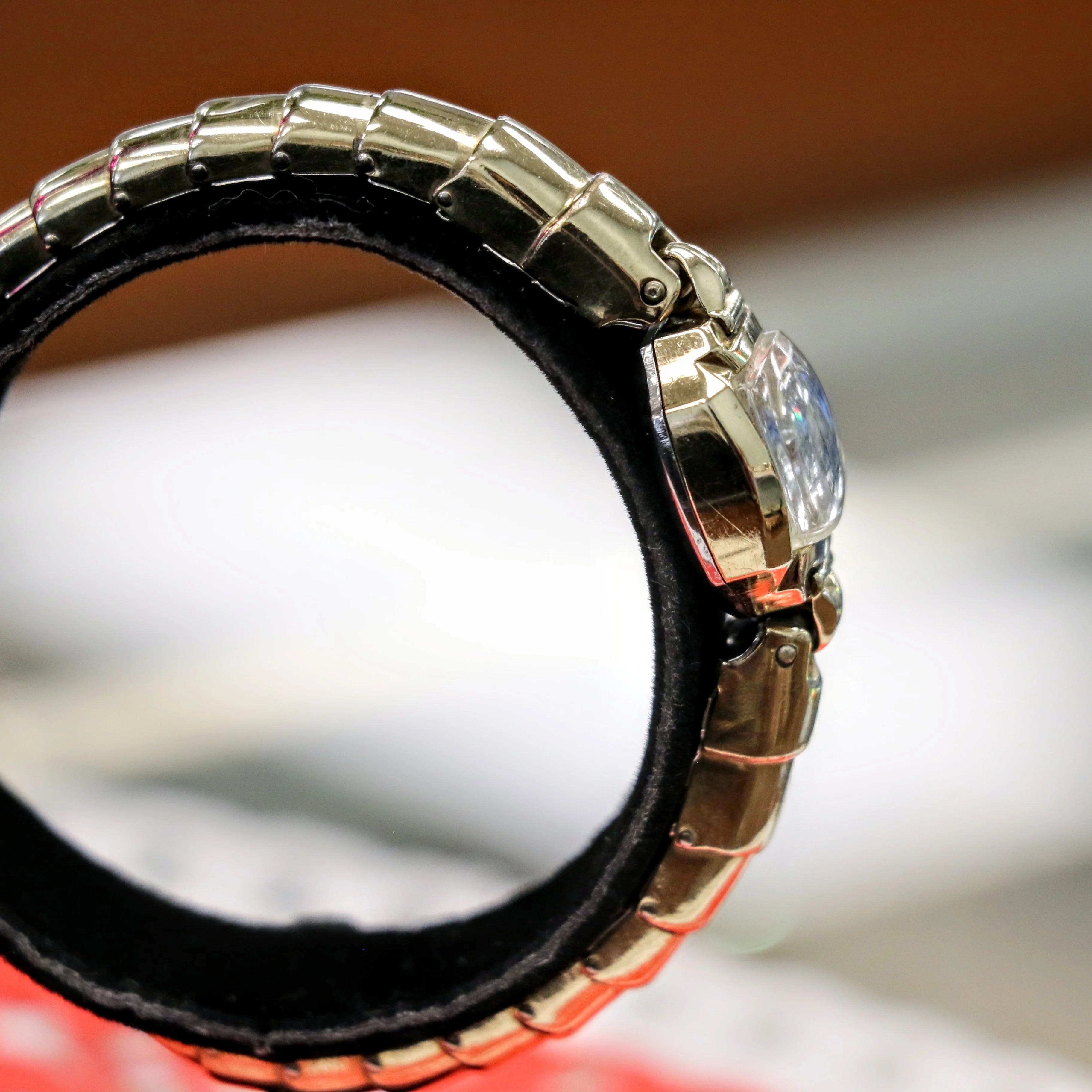 1971 BULOVA Ladies Watch 17 Jewels Cal. 6CL Swiss - SPEIDEL Spirit of Paris Bracelet - Image 7