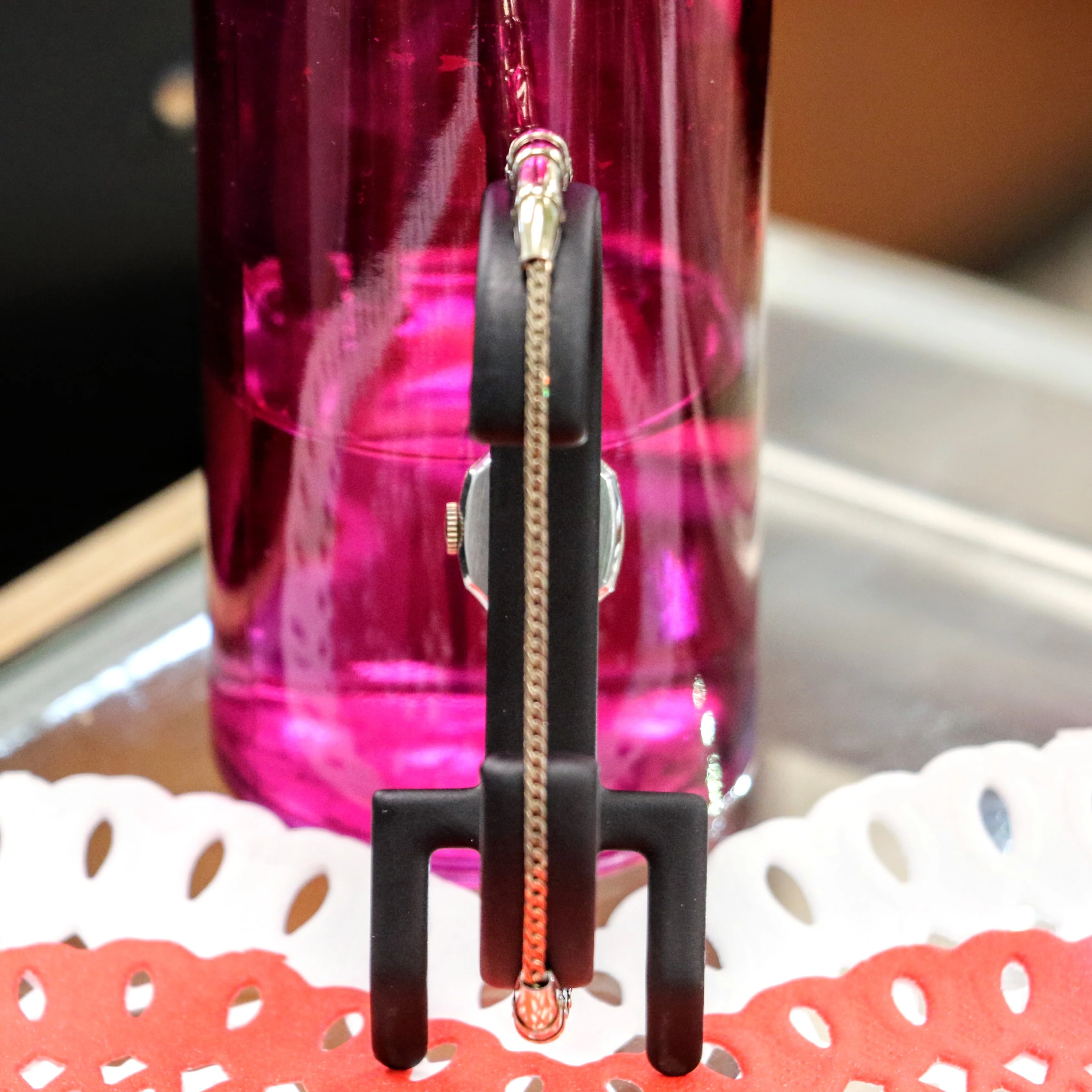 1971 BULOVA Ladies Watch 17 Jewels Cal. 6CL Swiss - SPEIDEL Spirit of Paris Bracelet - Image 9