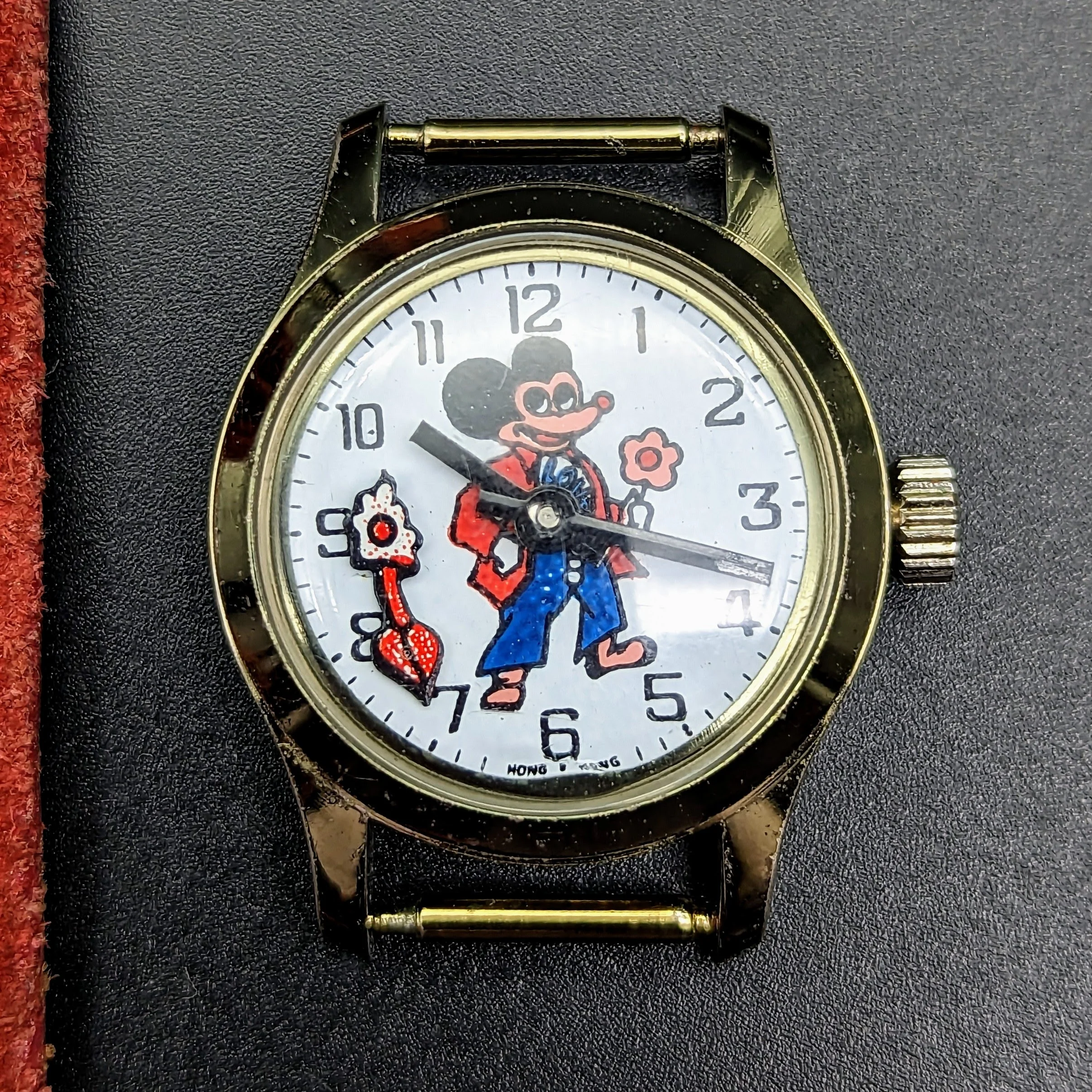 Vintage Mickey Mouse Wristwatch by Remex LTD 1 Jewel Mechanical Animated Watch - Image 15