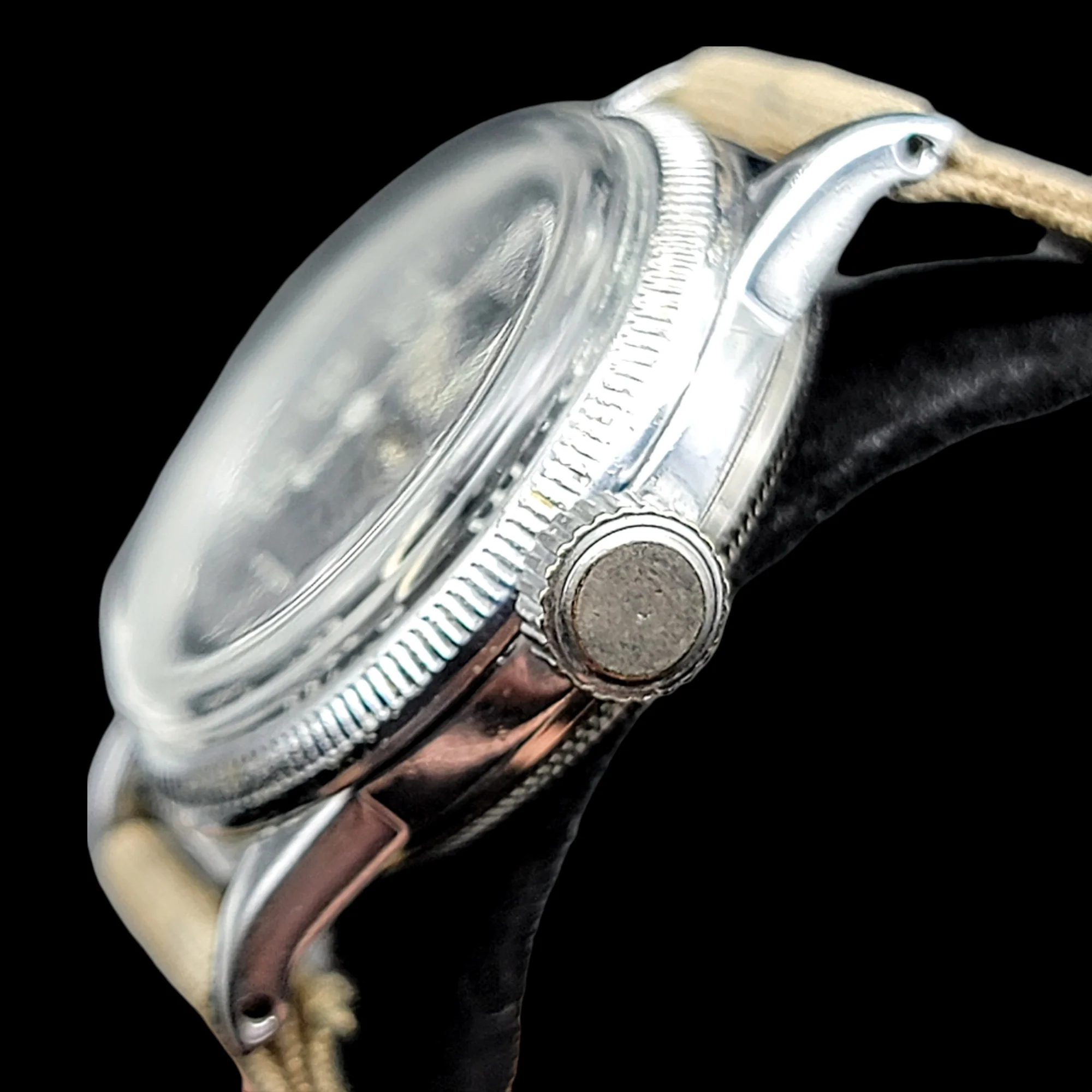 WWII Military Waltham Wristwatch Type A-11 U.S. Army - Image 3